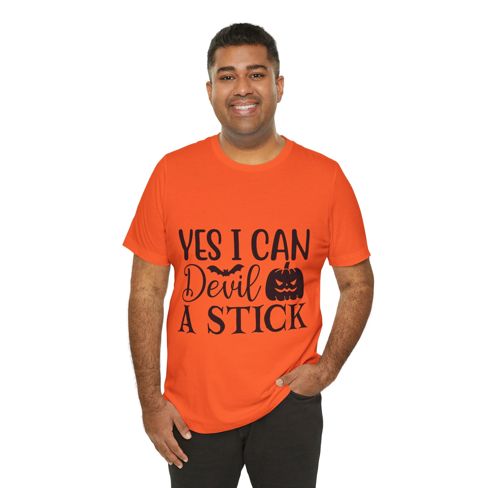 Yes I Can Devil A Stick Halloween T-Shirt