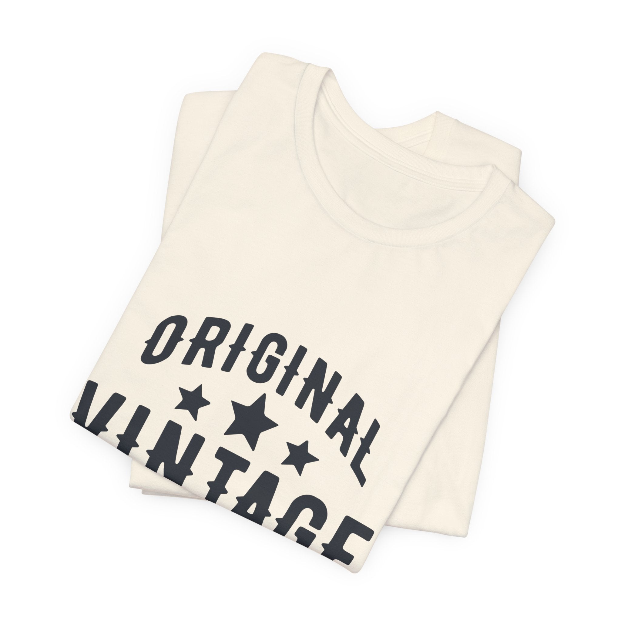 Vintage Graphic Tee – "Original Vintage Authentic Quality" Short Sleeve Shirt
