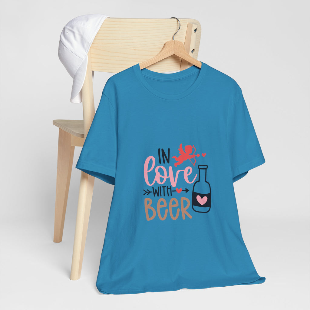 In Love With Beer T-Shirt — Funny Valentine’s Day Beer Tee