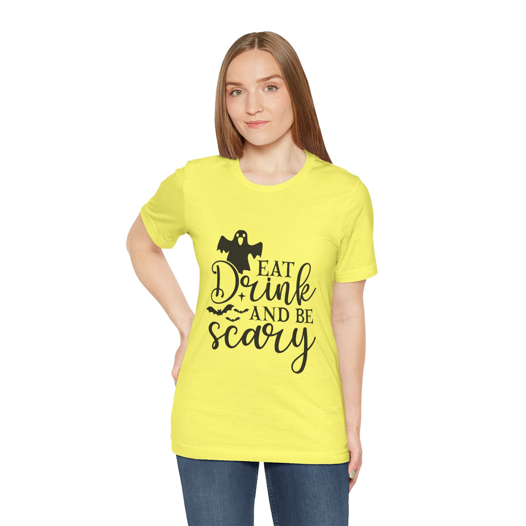 Eat, Drink and Be Scary Halloween T-Shirt