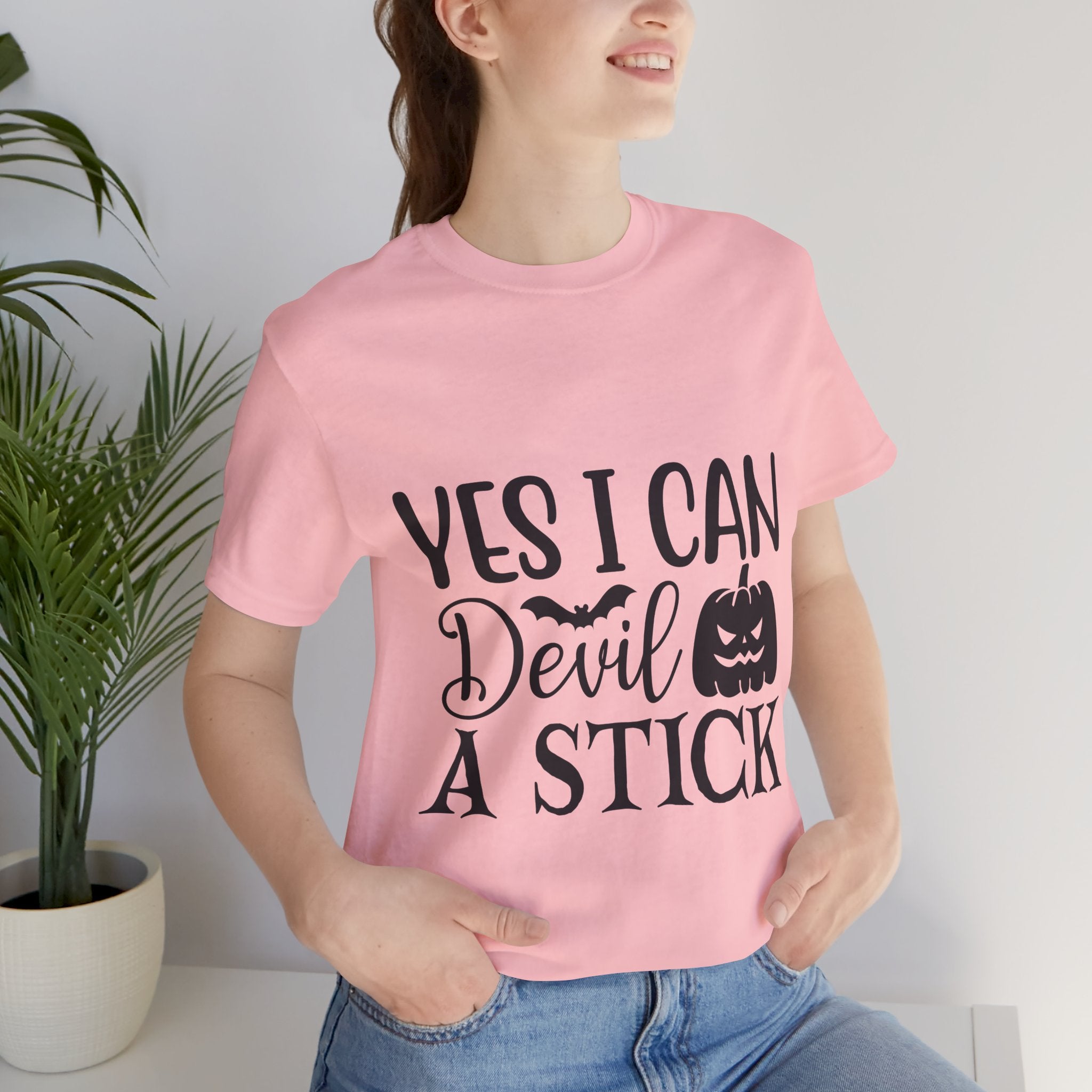 Yes I Can Devil A Stick Halloween T-Shirt