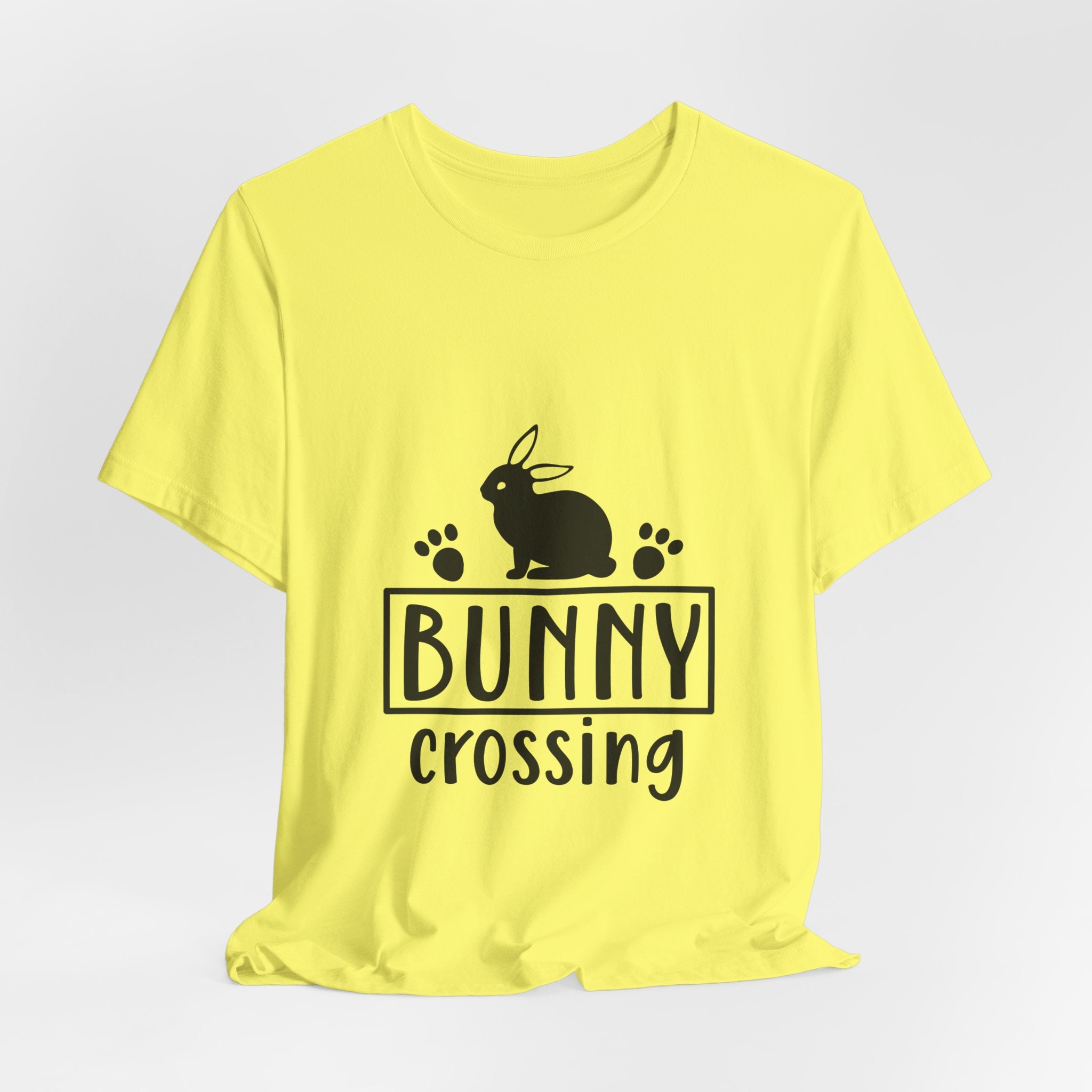 Bunny Crossing T‑Shirt — Cute Rabbit Graphic Tee for Easter & Animal Lovers