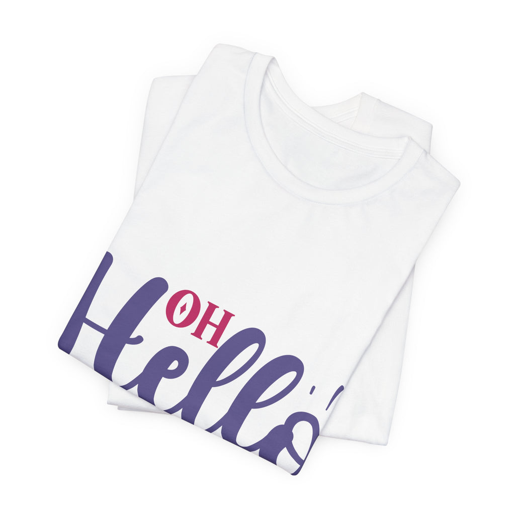 Hello Spring T-Shirt – "Oh Hello Spring" Colorful Graphic Tee for Springtime
