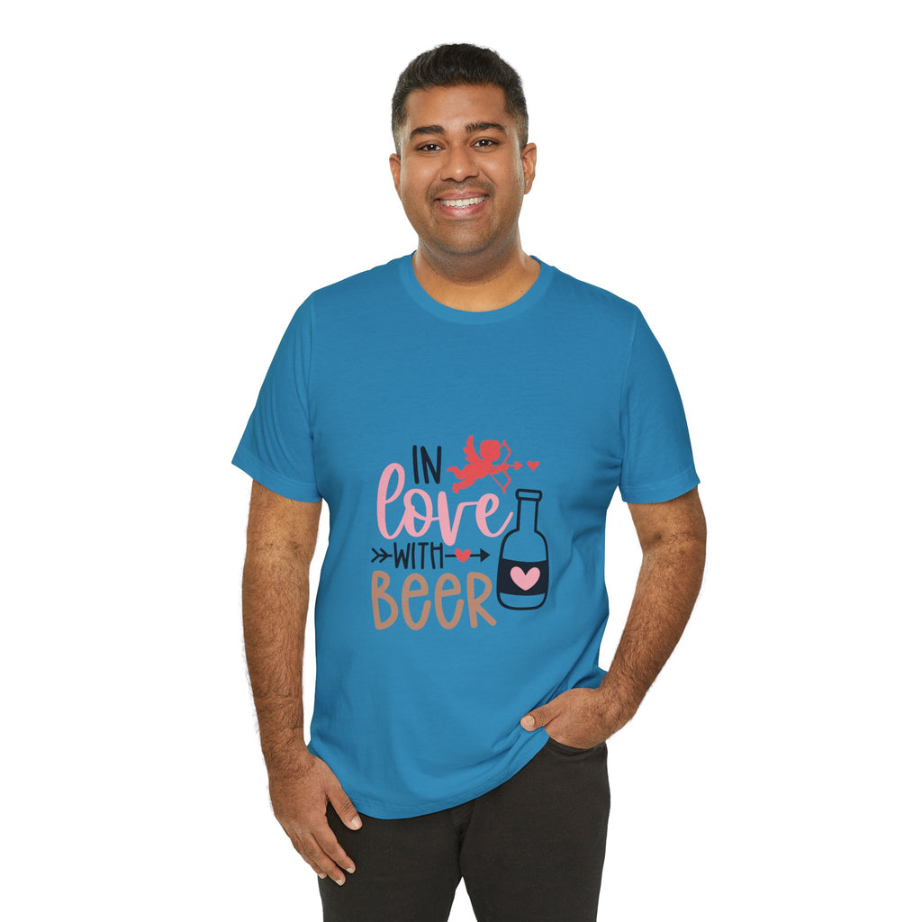 In Love With Beer T-Shirt — Funny Valentine’s Day Beer Tee