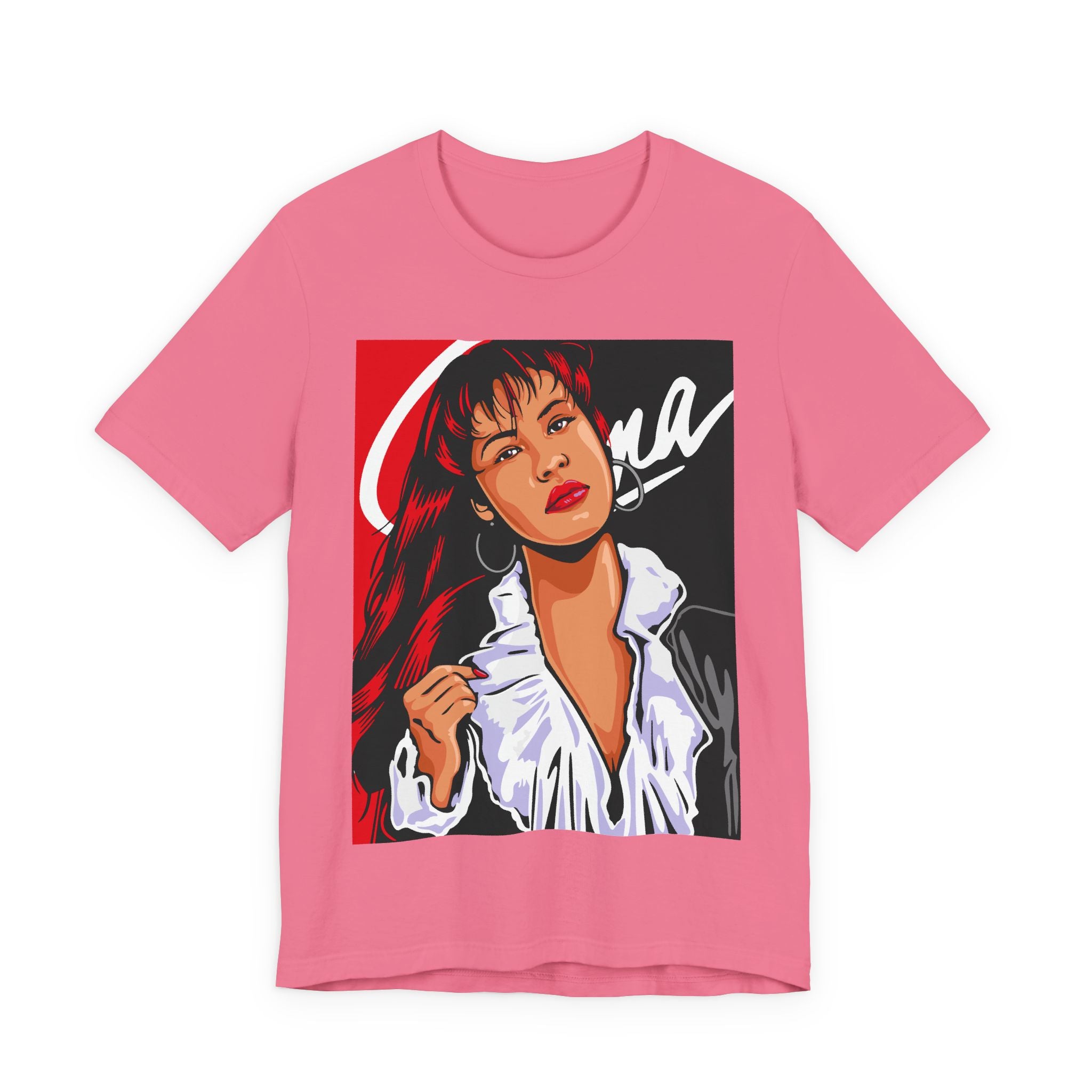 Selena Pop Art Portrait T-Shirt — Retro Music Icon Tee