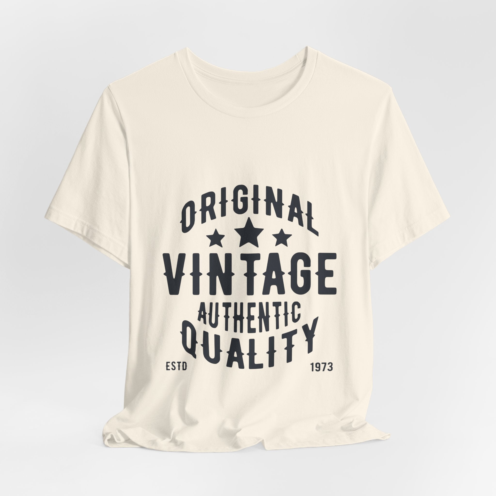 Vintage Graphic Tee – "Original Vintage Authentic Quality" Short Sleeve Shirt