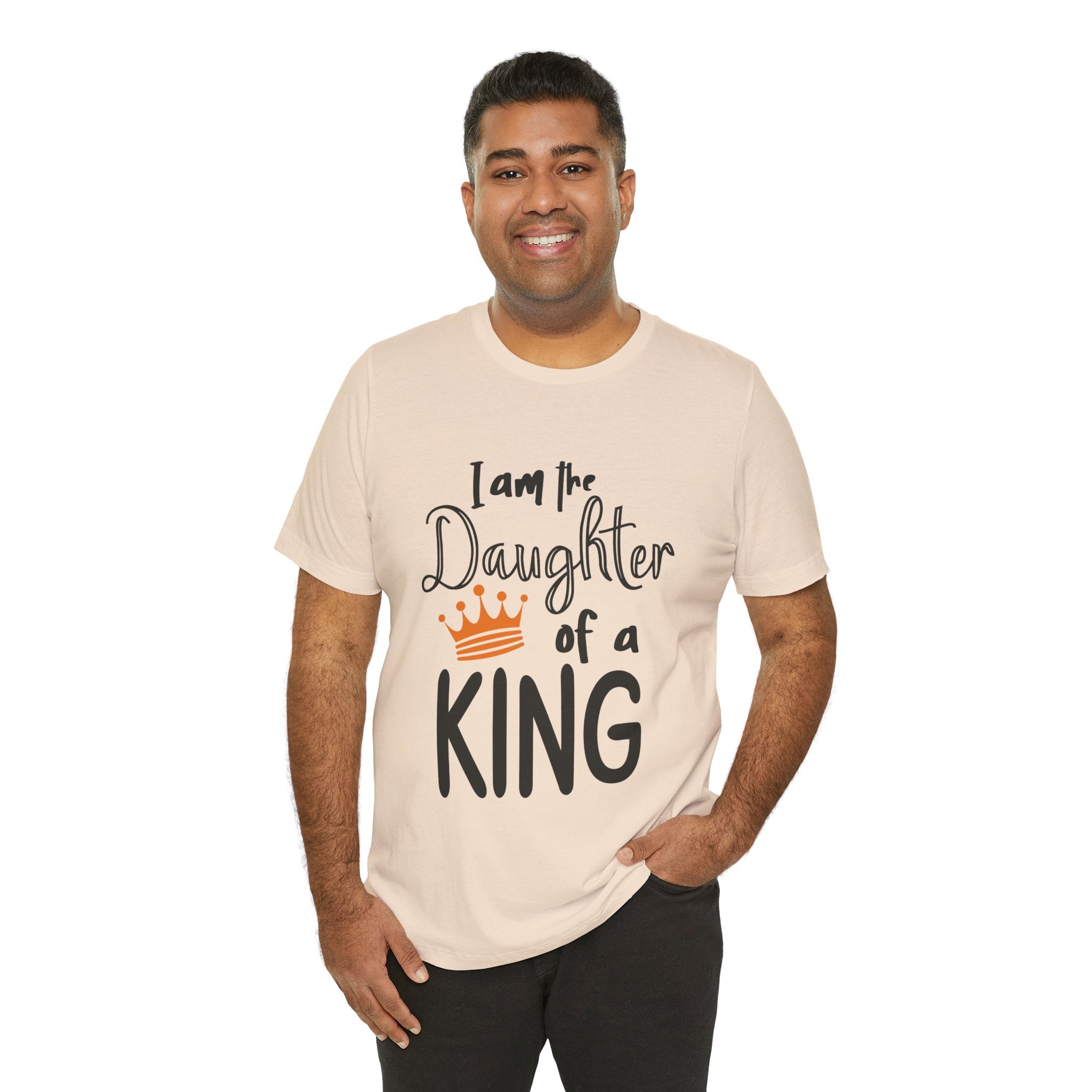 Daughter of a King T-Shirt — Faith-Based Crown Tee for Girls & Women