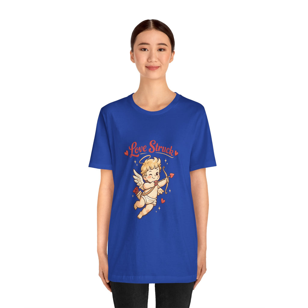 Cupid 'Love Struck' Tee — Cute Vintage Cupid Valentine T-Shirt