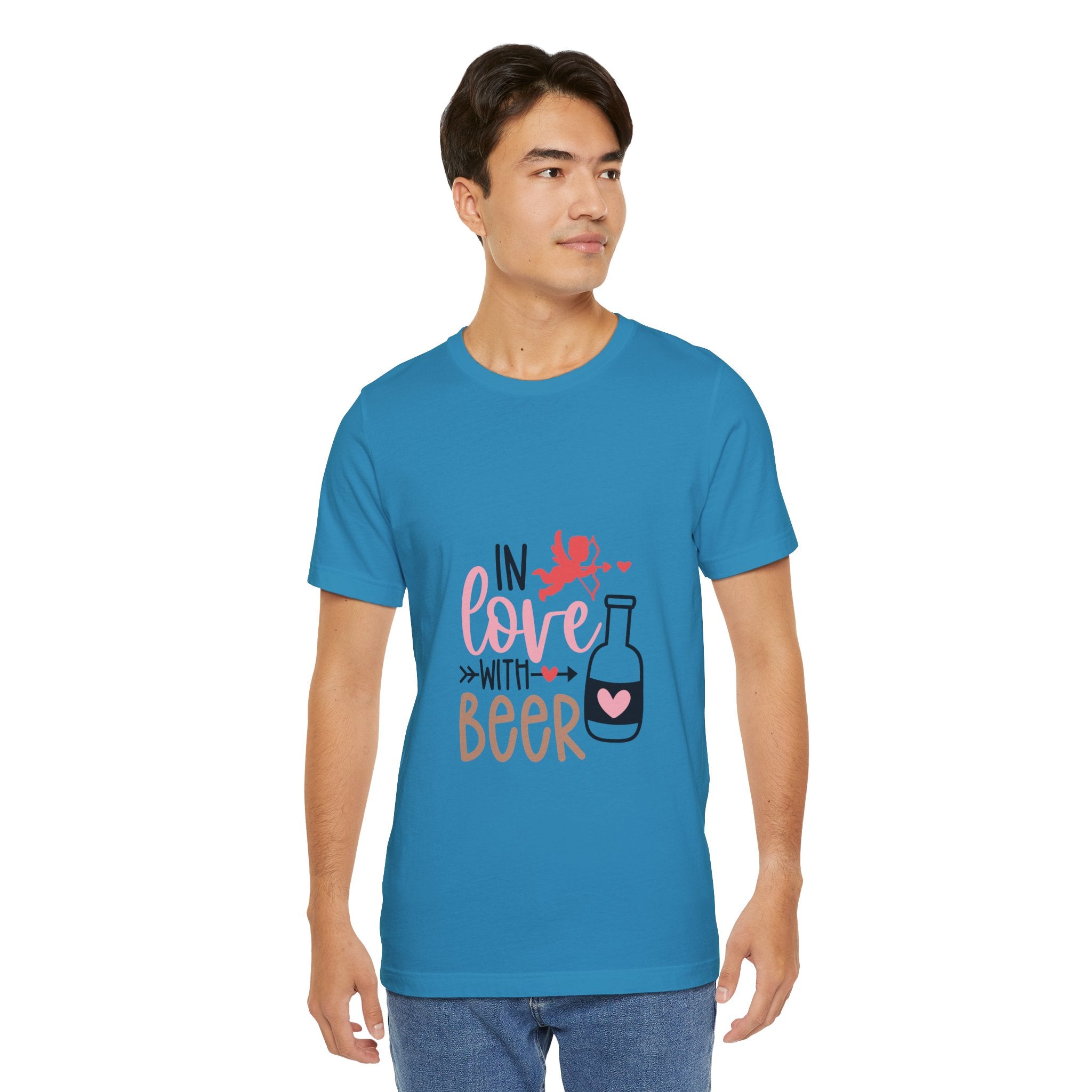In Love With Beer T-Shirt — Funny Valentine’s Day Beer Tee