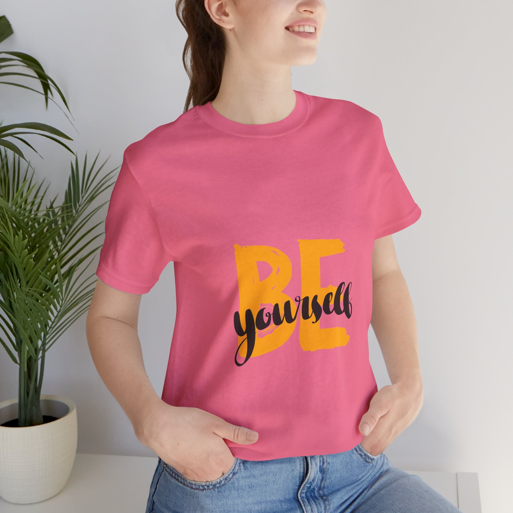 Be Yourself Graphic Tee - Inspirational Casual T-Shirt