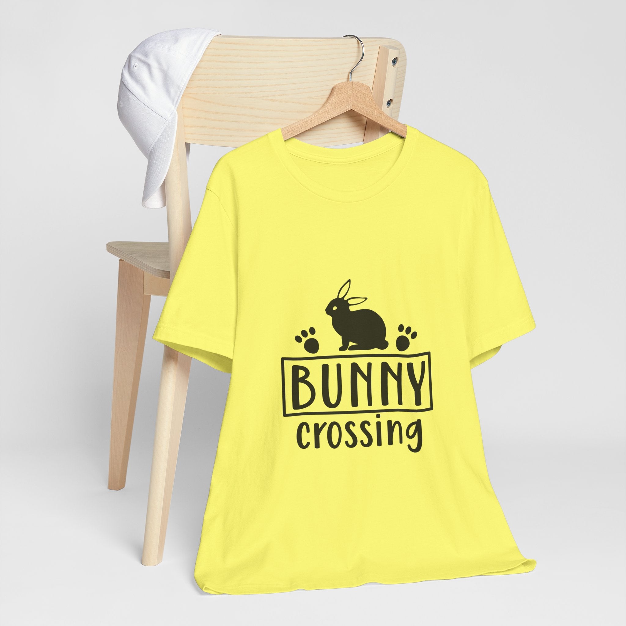 Bunny Crossing T‑Shirt — Cute Rabbit Graphic Tee for Easter & Animal Lovers