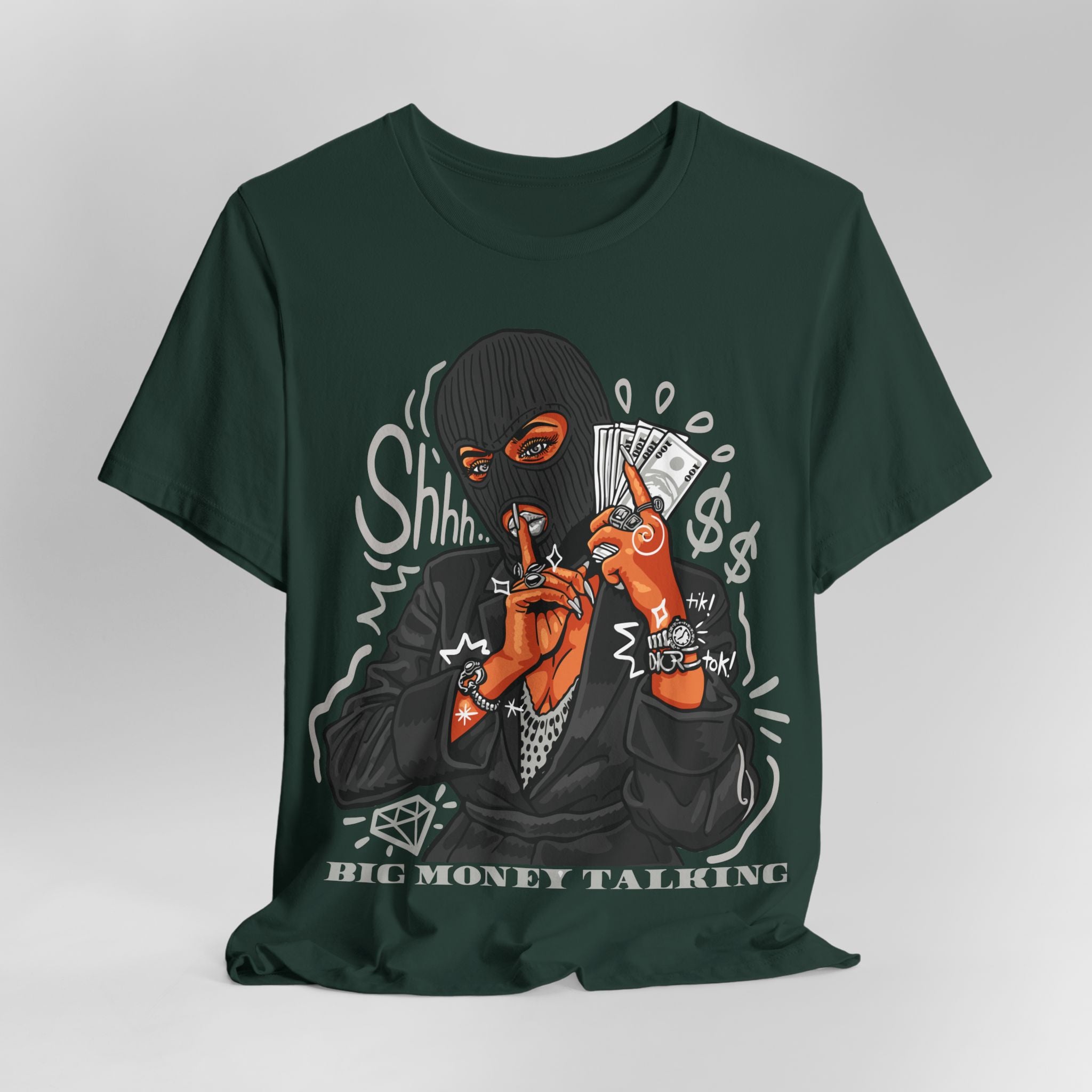 Big Money Talking Tee — Bold Streetwear Graphic Shirt ("Big Money Talking")