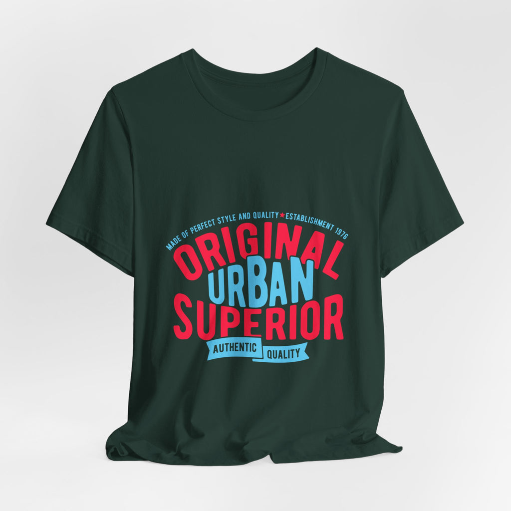 Original Urban Superior Graphic Tee — Authentic Quality Retro Streetwear