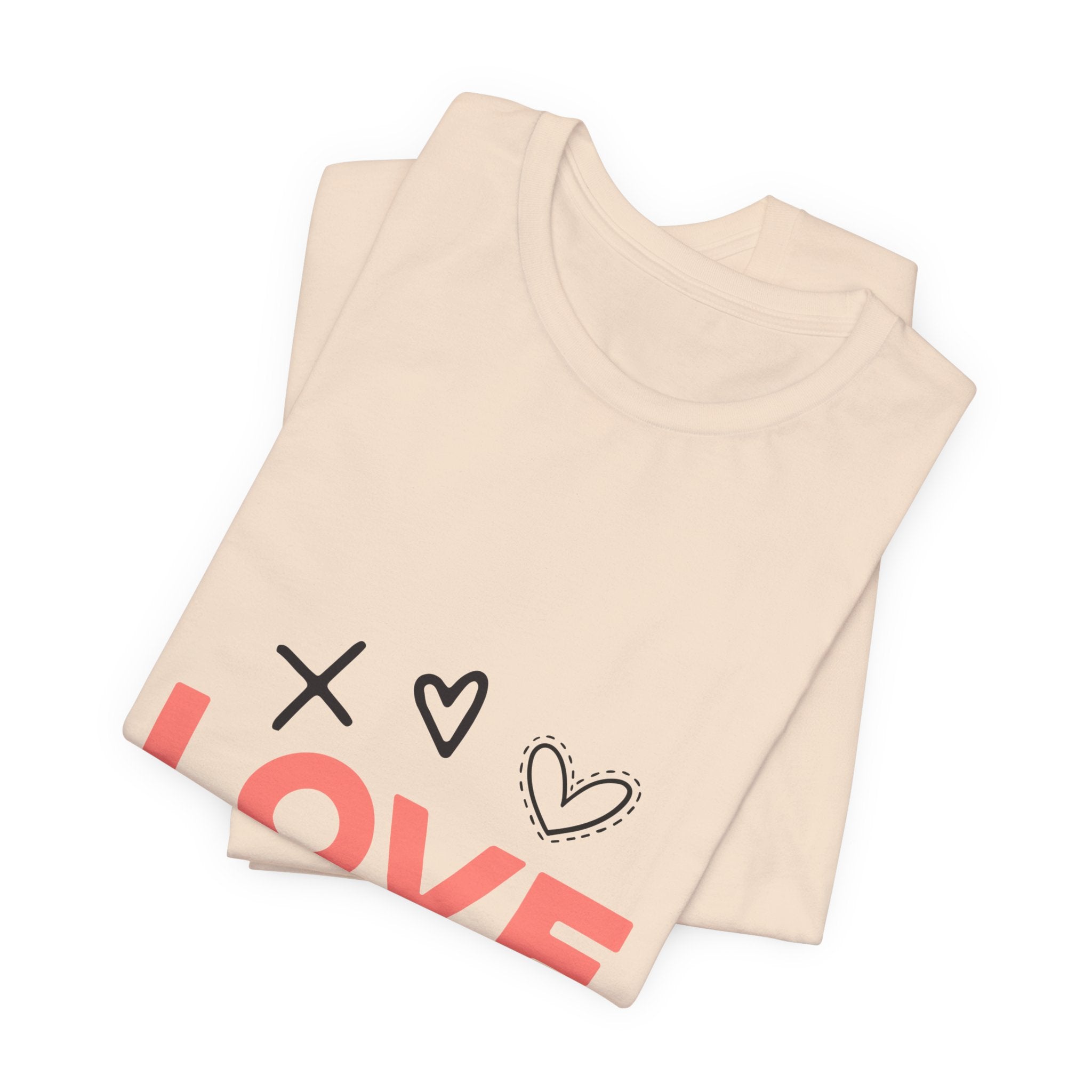 Love Never Fails T-Shirt – Inspirational Heart Graphic Tee
