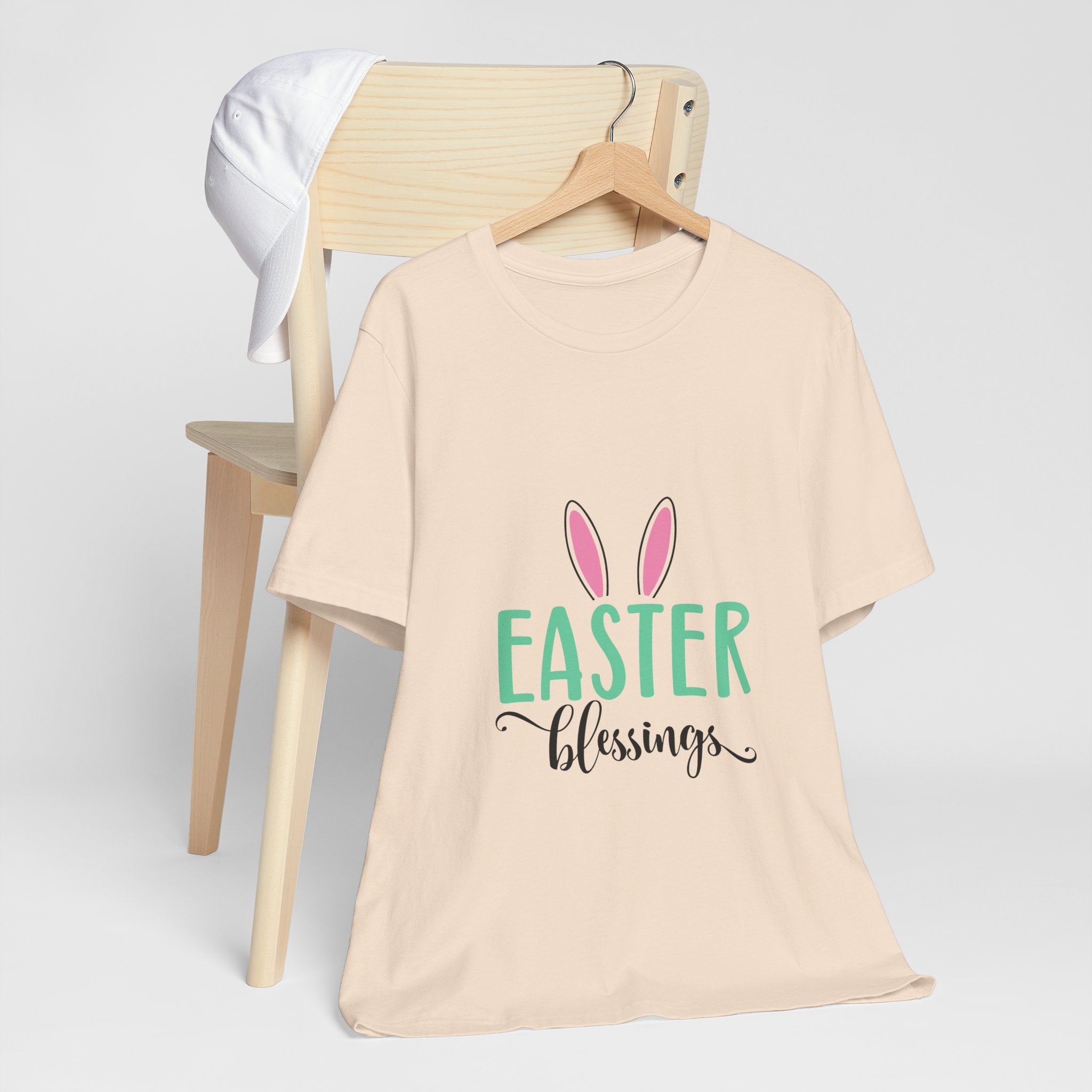 Easter Blessings Tee — Bunny Ears Spring Holiday Shirt