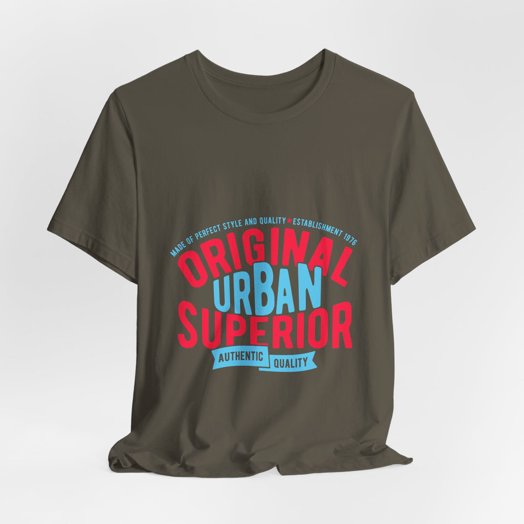 Original Urban Superior Graphic Tee — Authentic Quality Retro Streetwear