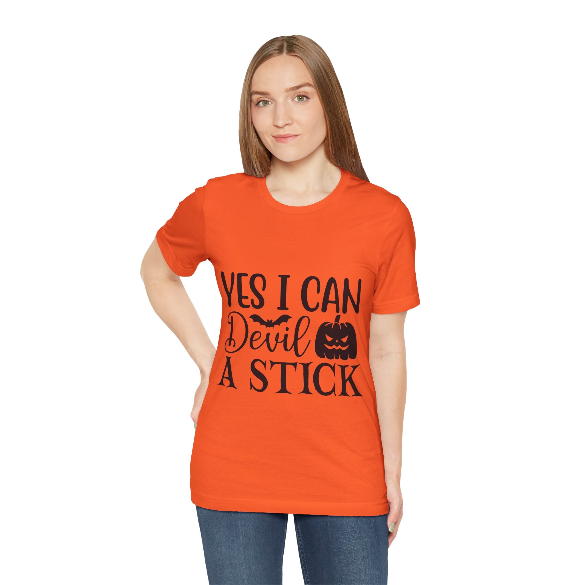 Yes I Can Devil A Stick Halloween T-Shirt