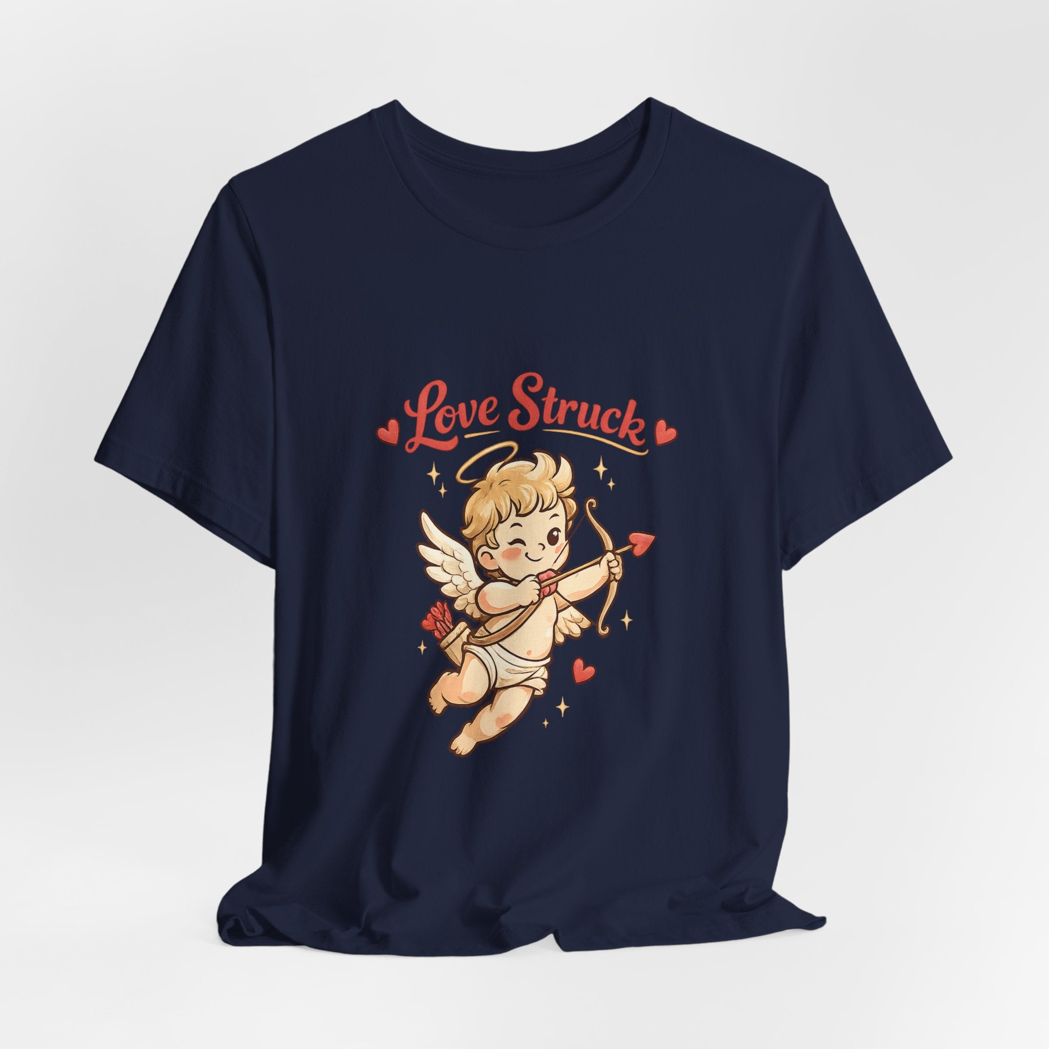 Cupid 'Love Struck' Tee — Cute Vintage Cupid Valentine T-Shirt