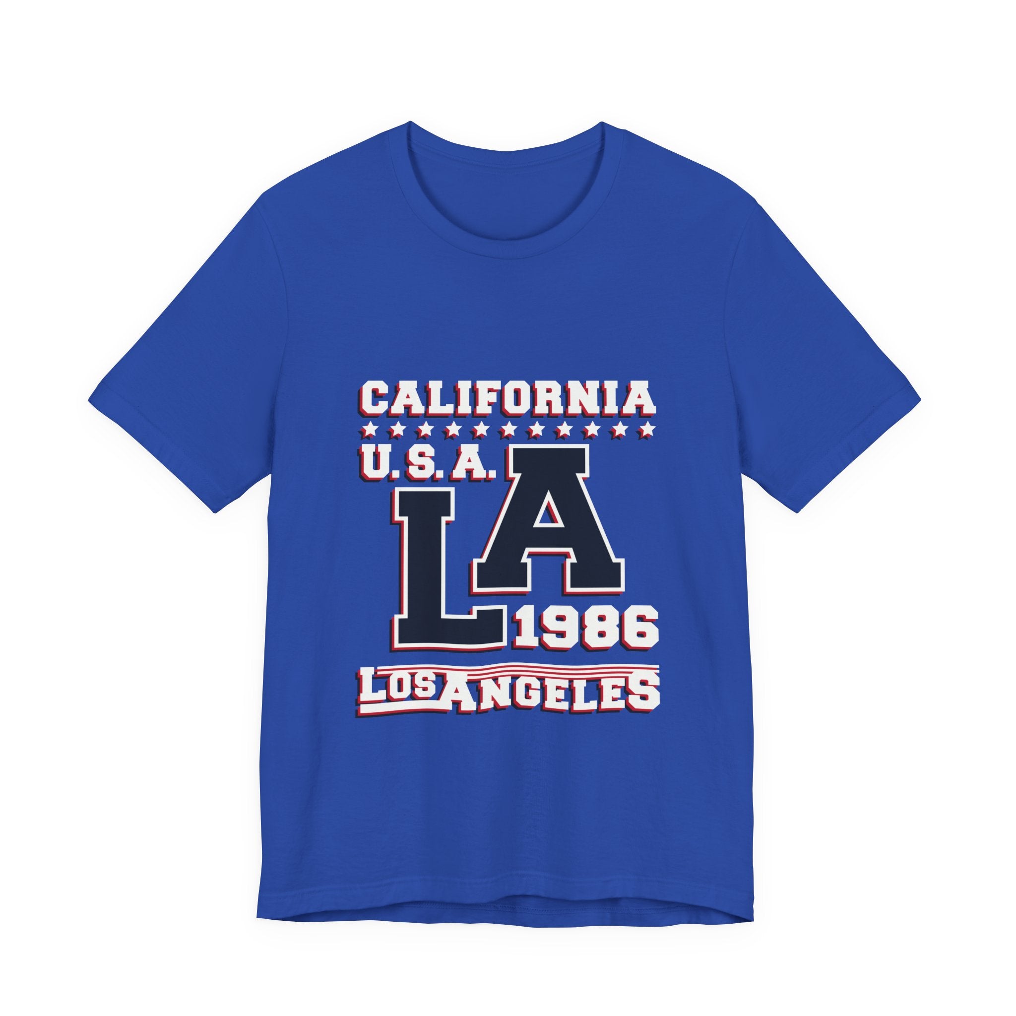 Los Angeles LA 1986 California USA Vintage College T-Shirt