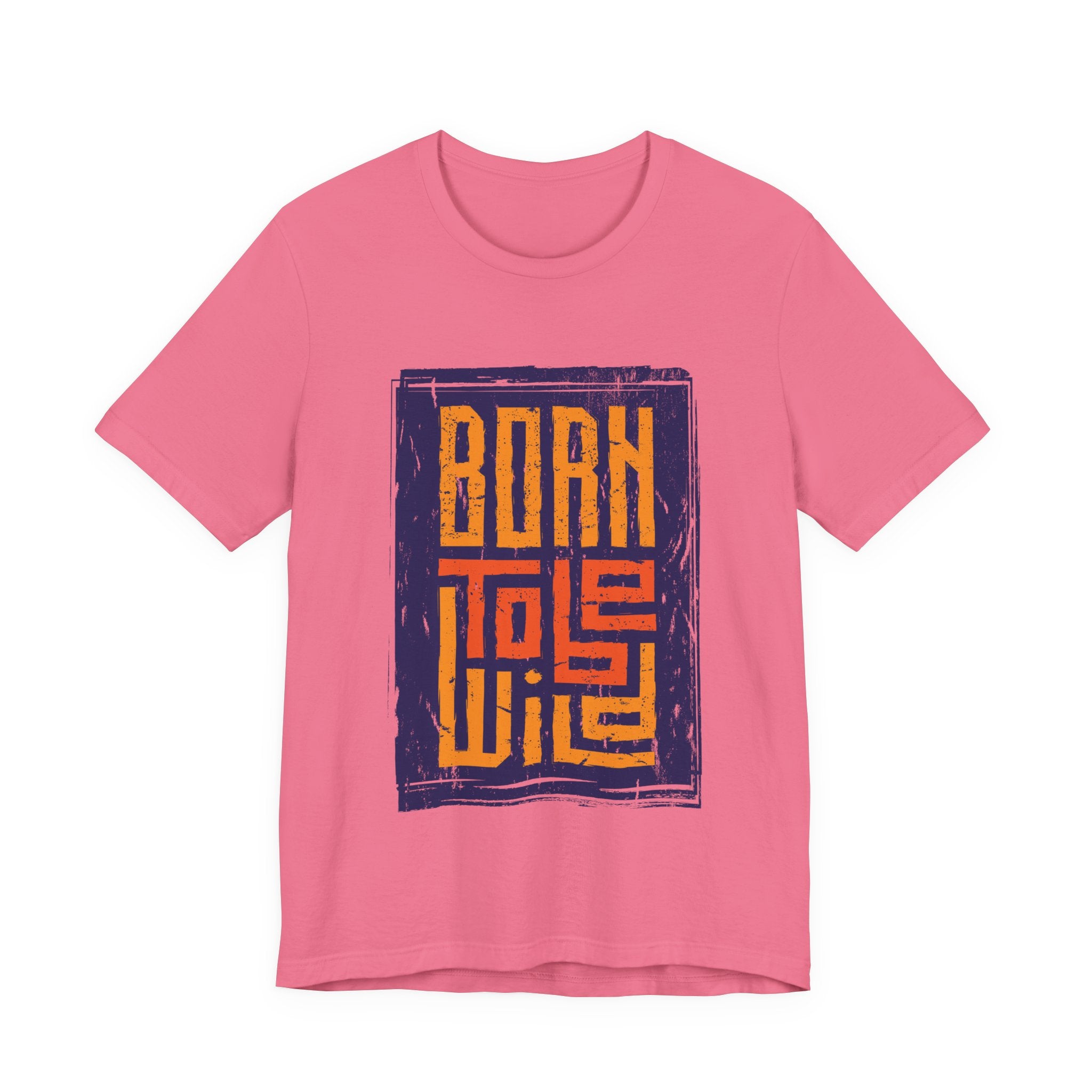 Born to Live T-Shirt — Vintage Block Typography Graphic Tee