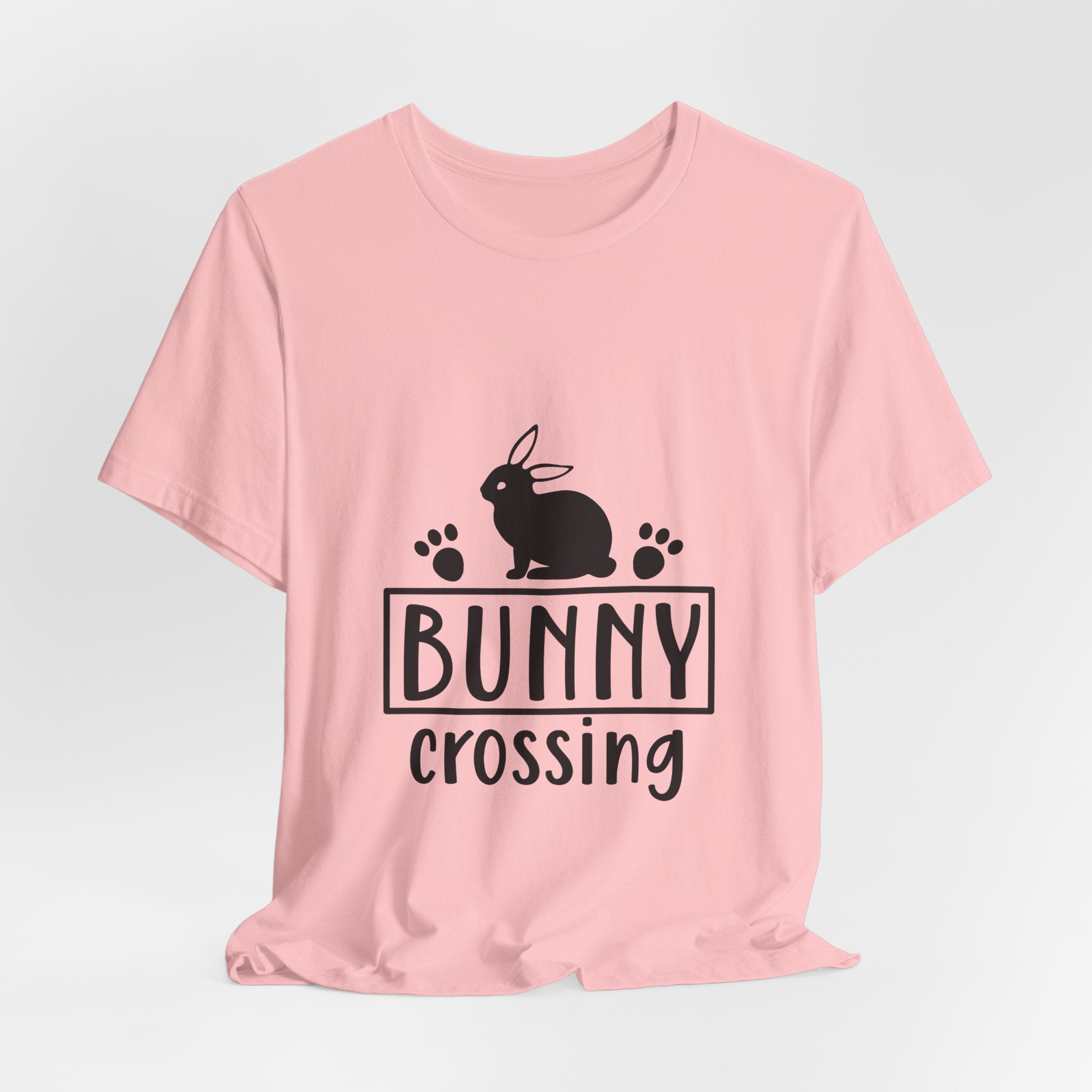 Bunny Crossing T‑Shirt — Cute Rabbit Graphic Tee for Easter & Animal Lovers