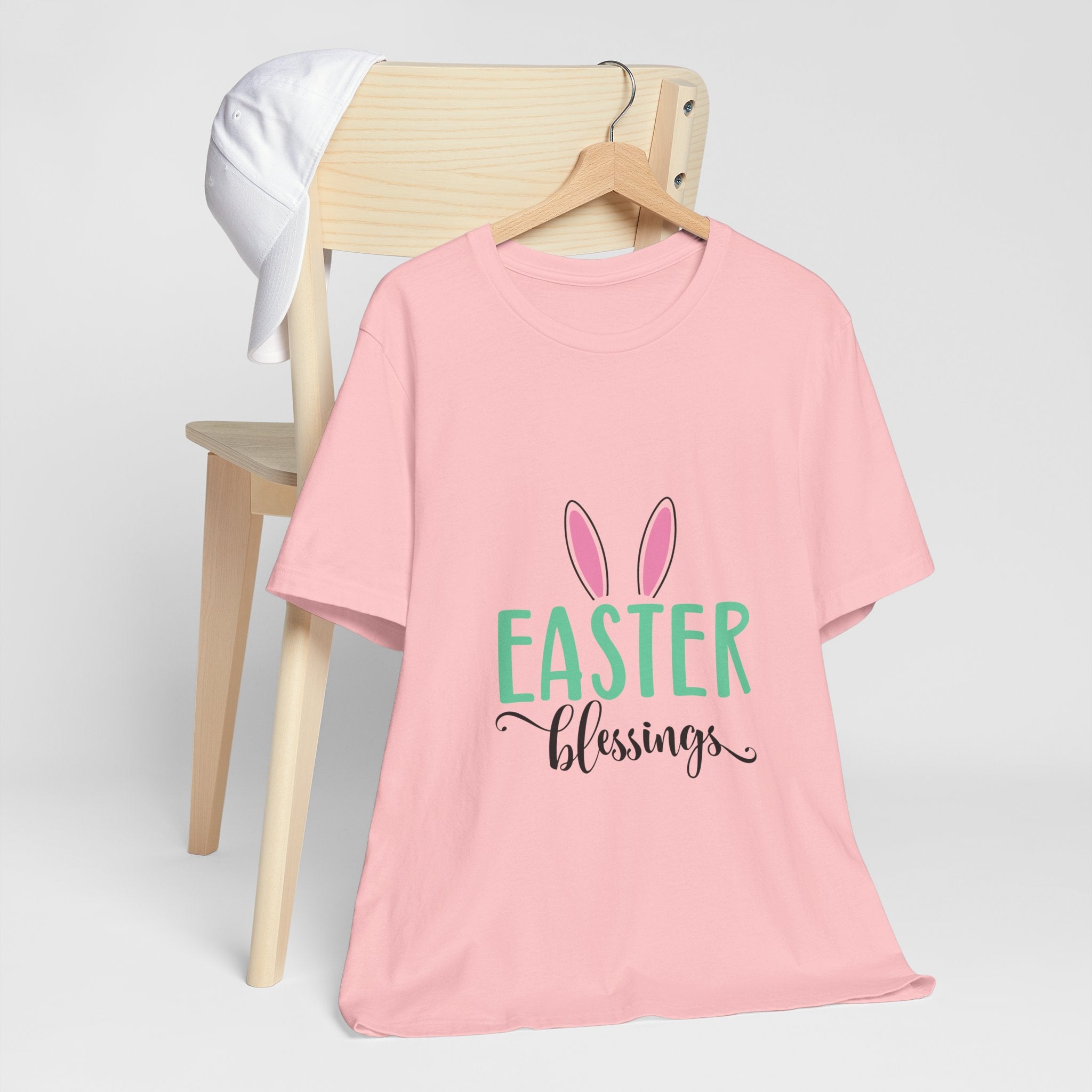 Easter Blessings Tee — Bunny Ears Spring Holiday Shirt