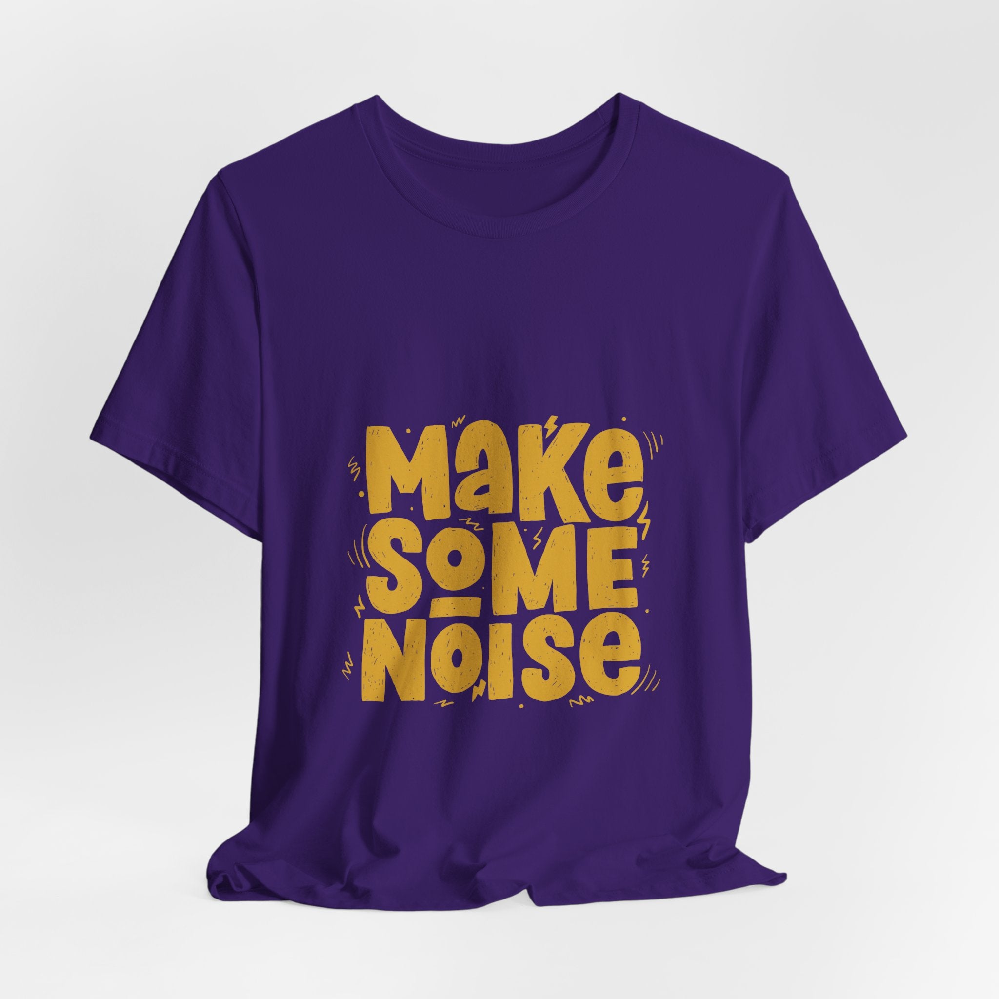 Make Some Noise T‑Shirt — Retro Bold Graphic Tee