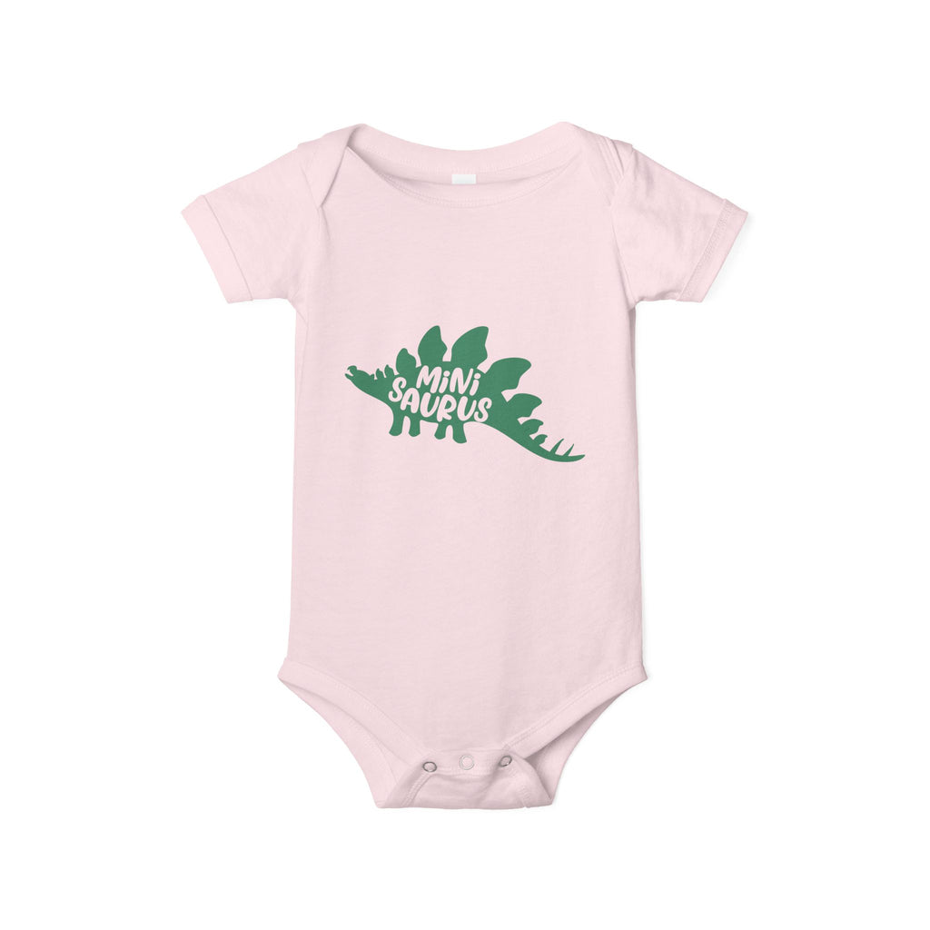 Mini Saurus Baby Onesie – Cute Dinosaur Infant Bodysuit