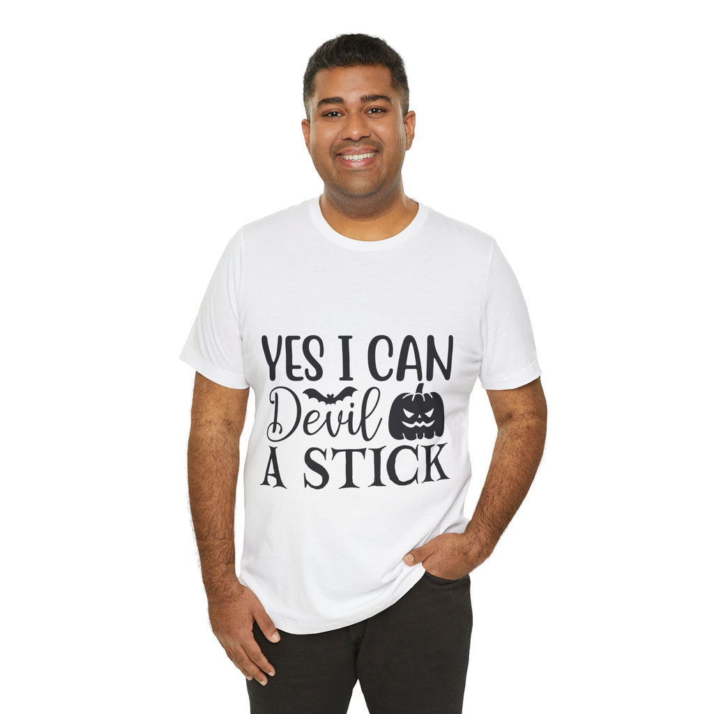 Yes I Can Devil A Stick Halloween T-Shirt