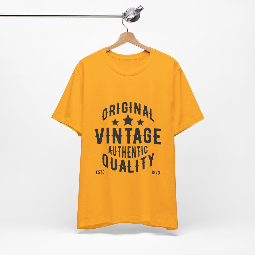 Vintage Graphic Tee – "Original Vintage Authentic Quality" Short Sleeve Shirt