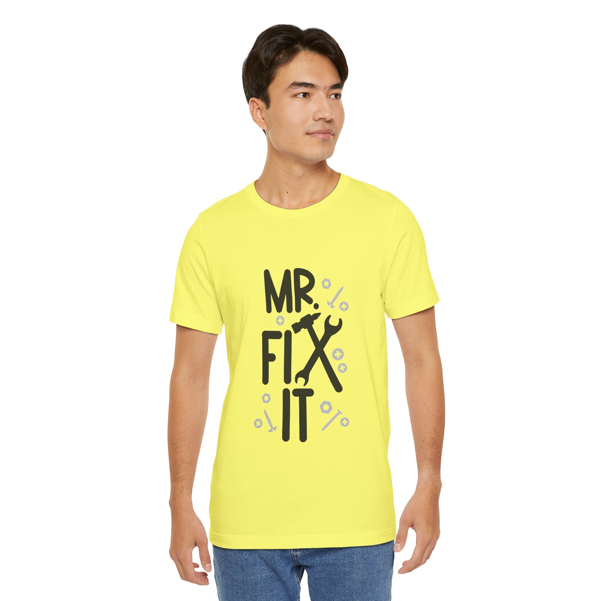 Mr. Fix It T-Shirt – Funny Handyman Tool Tee for DIY Dads & Mechanics