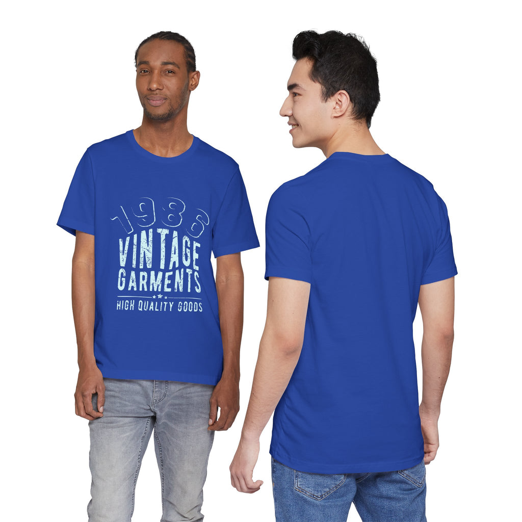 1985 Vintage Garments Tee — High Quality Goods Retro Shirt