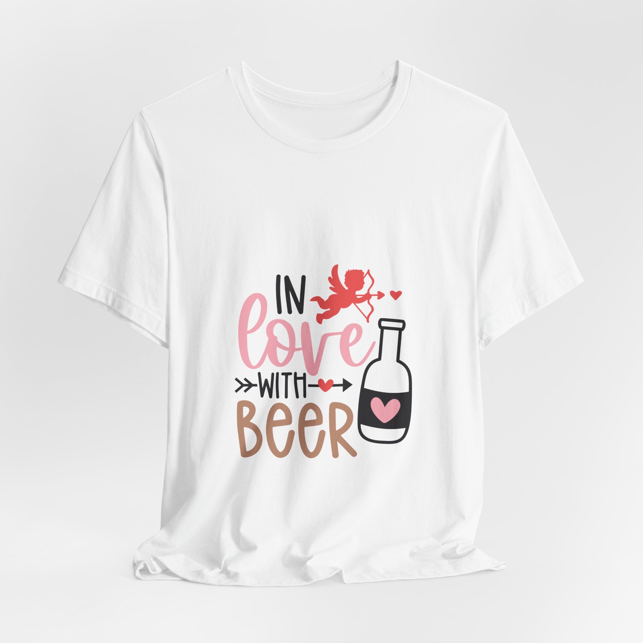 In Love With Beer T-Shirt — Funny Valentine’s Day Beer Tee