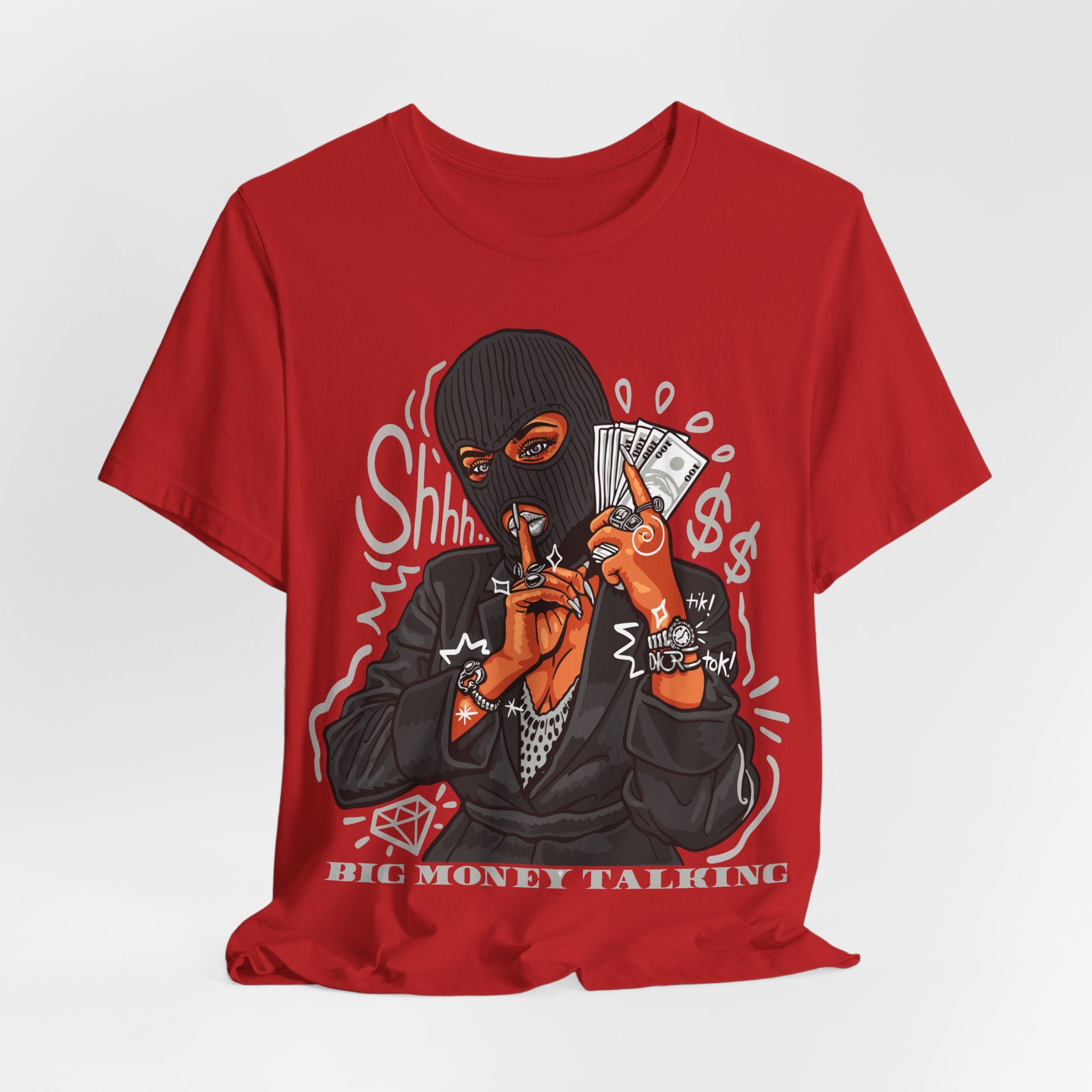 Big Money Talking Tee — Bold Streetwear Graphic Shirt ("Big Money Talking")
