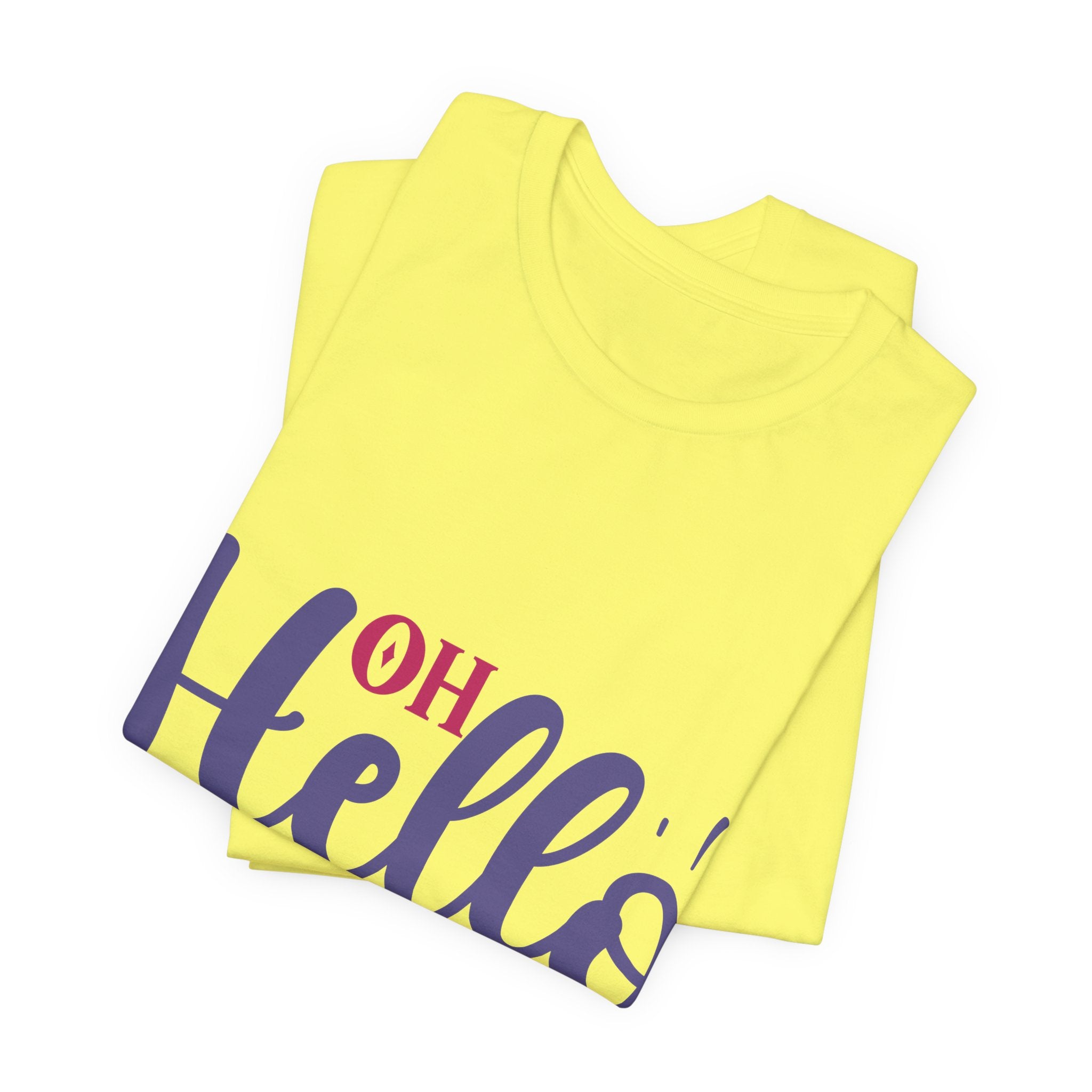 Hello Spring T-Shirt – "Oh Hello Spring" Colorful Graphic Tee for Springtime