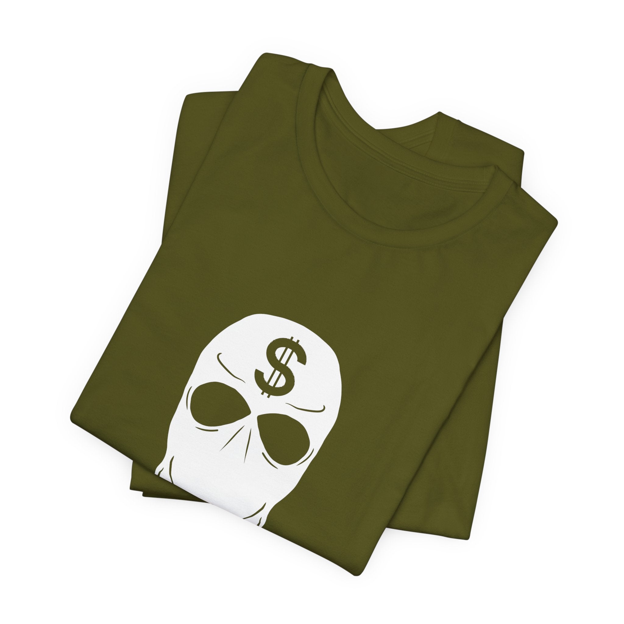 Entrepreneur Gang T-Shirt — Skull Mask Money Logo Tee