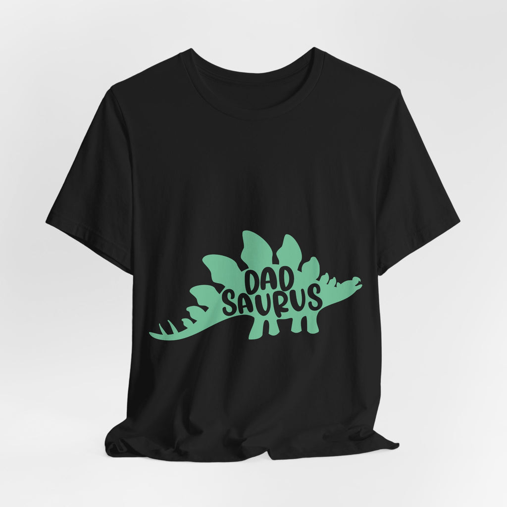 Dadsaurus T‑Shirt — 'Dadsaurus' Stegosaurus Tee for Fathers, Father’s Day Gift