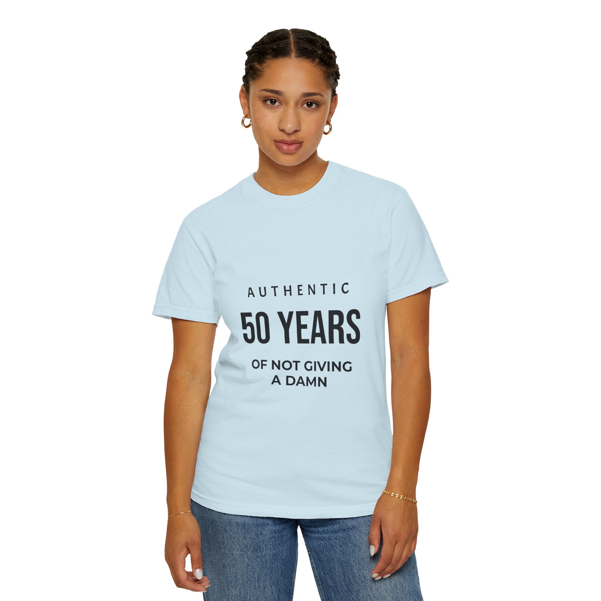 50 Years of Not Giving a Damn T-Shirt — Funny 50th Birthday Tee