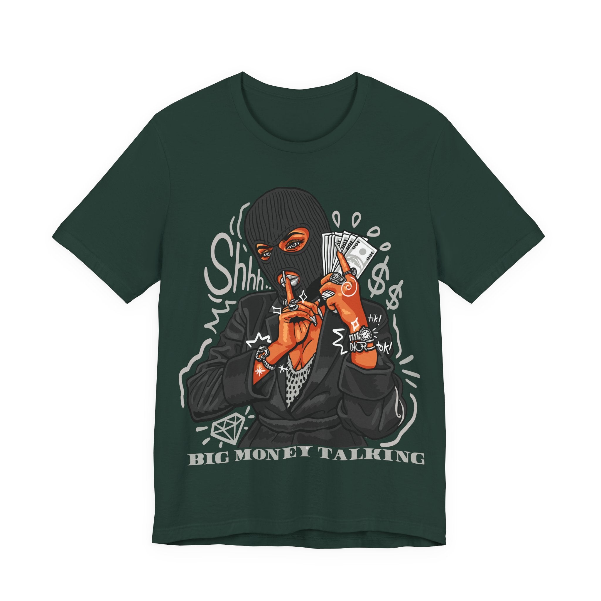 Big Money Talking Tee — Bold Streetwear Graphic Shirt ("Big Money Talking")