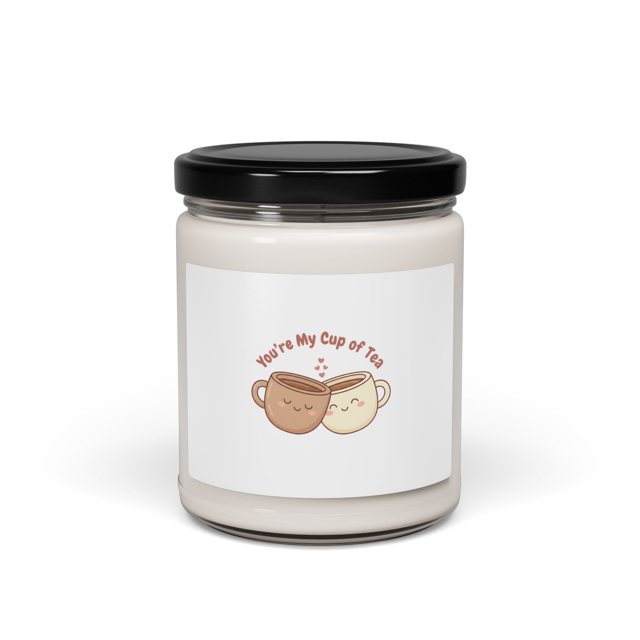You’re My Cup of Tea Candle | Scented Soy Coffee Pun, Cozy Food Humor
