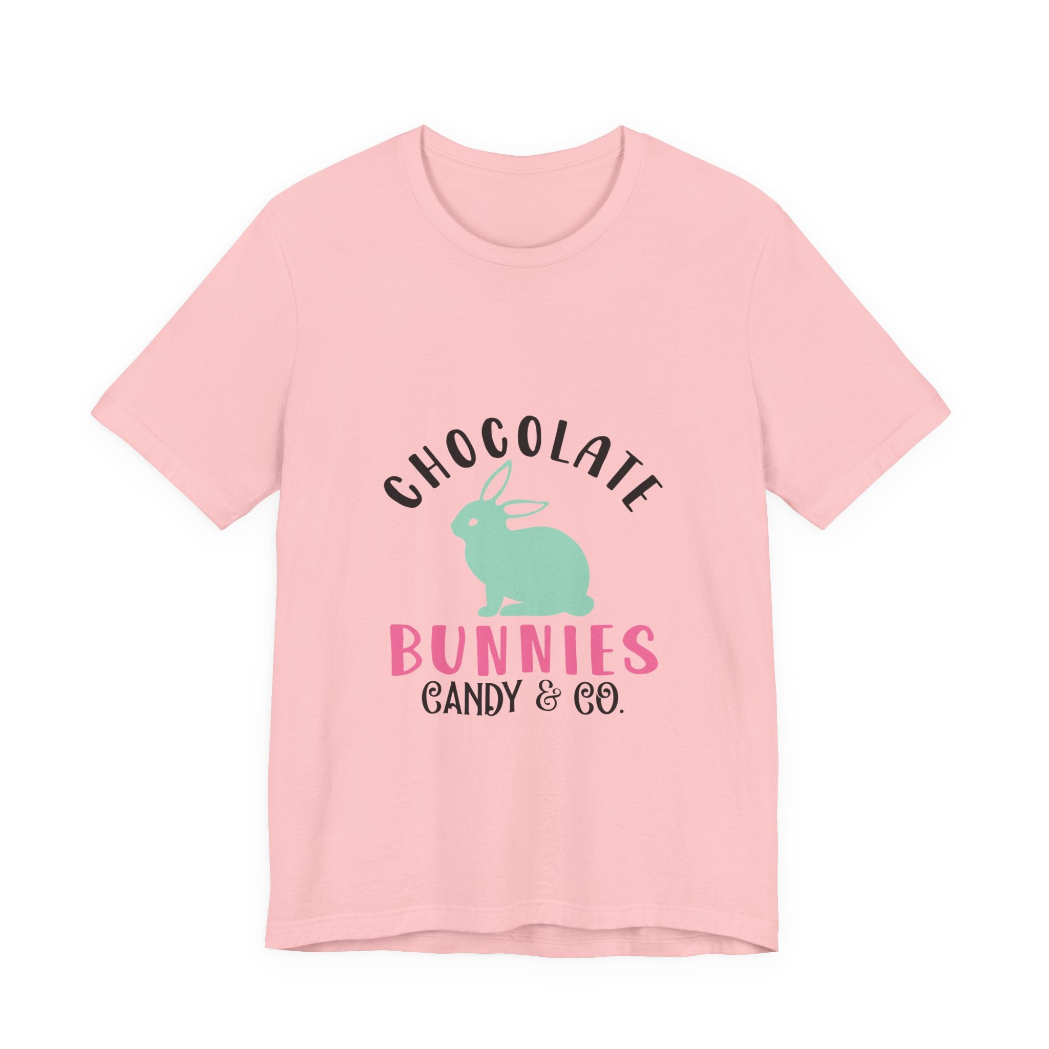 Chocolate Bunnies Tee — Pastel Easter Bunny Candy Shop Shirt