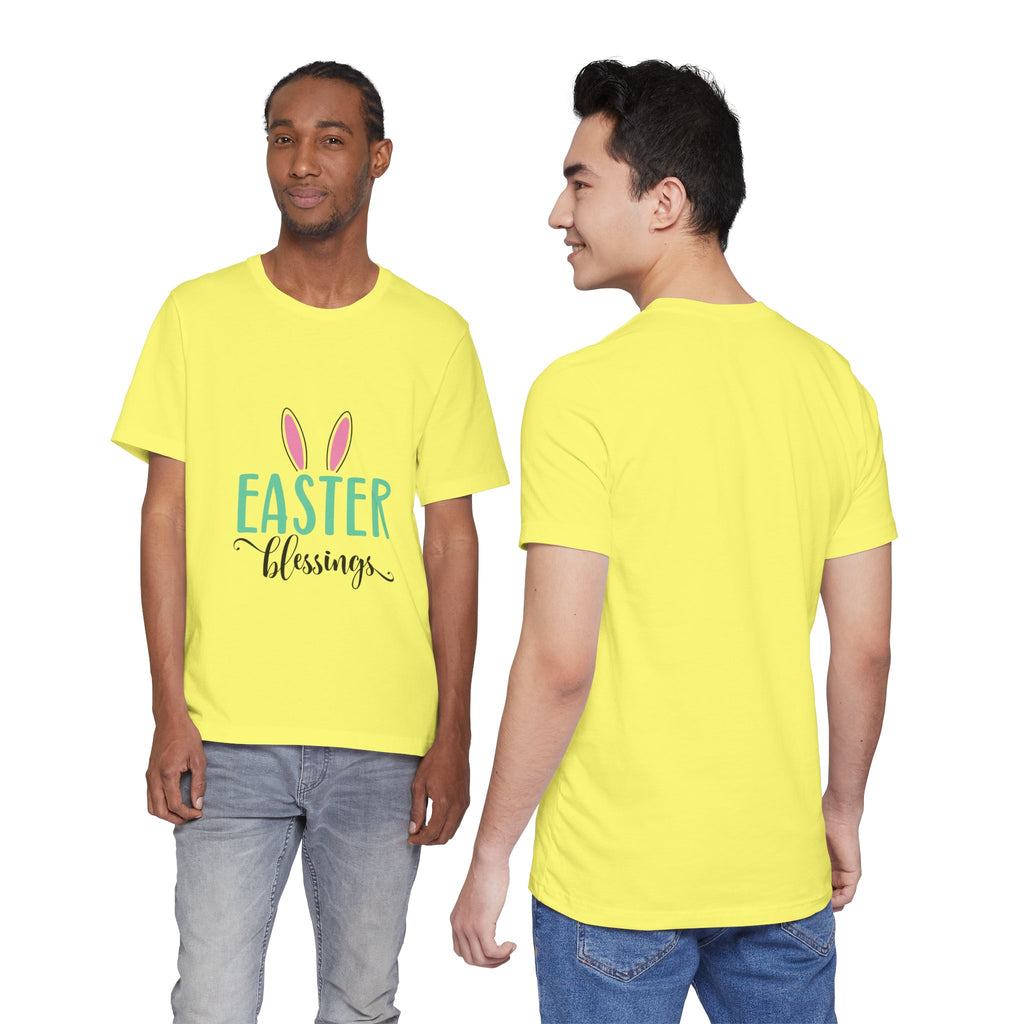 Easter Blessings Tee — Bunny Ears Spring Holiday Shirt