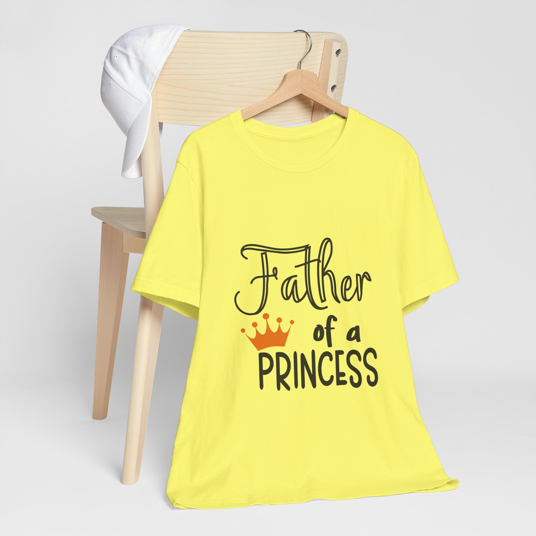 Father of a Princess T-Shirt — Dad Tee with Crown Graphic
