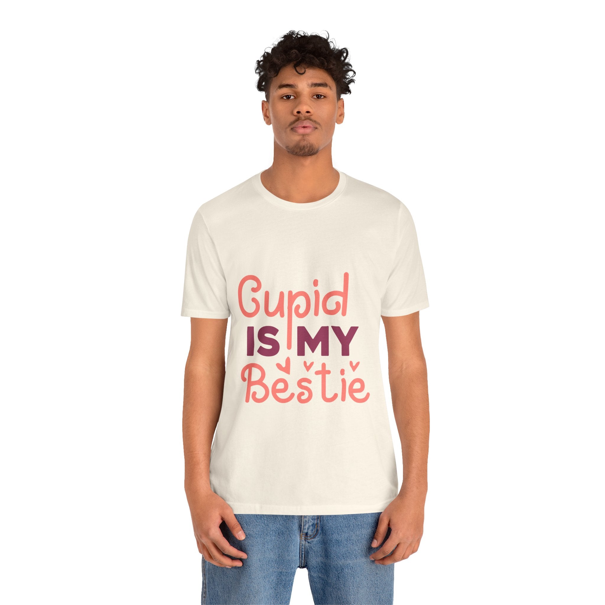 Cupid Is My Bestie Valentine Tee