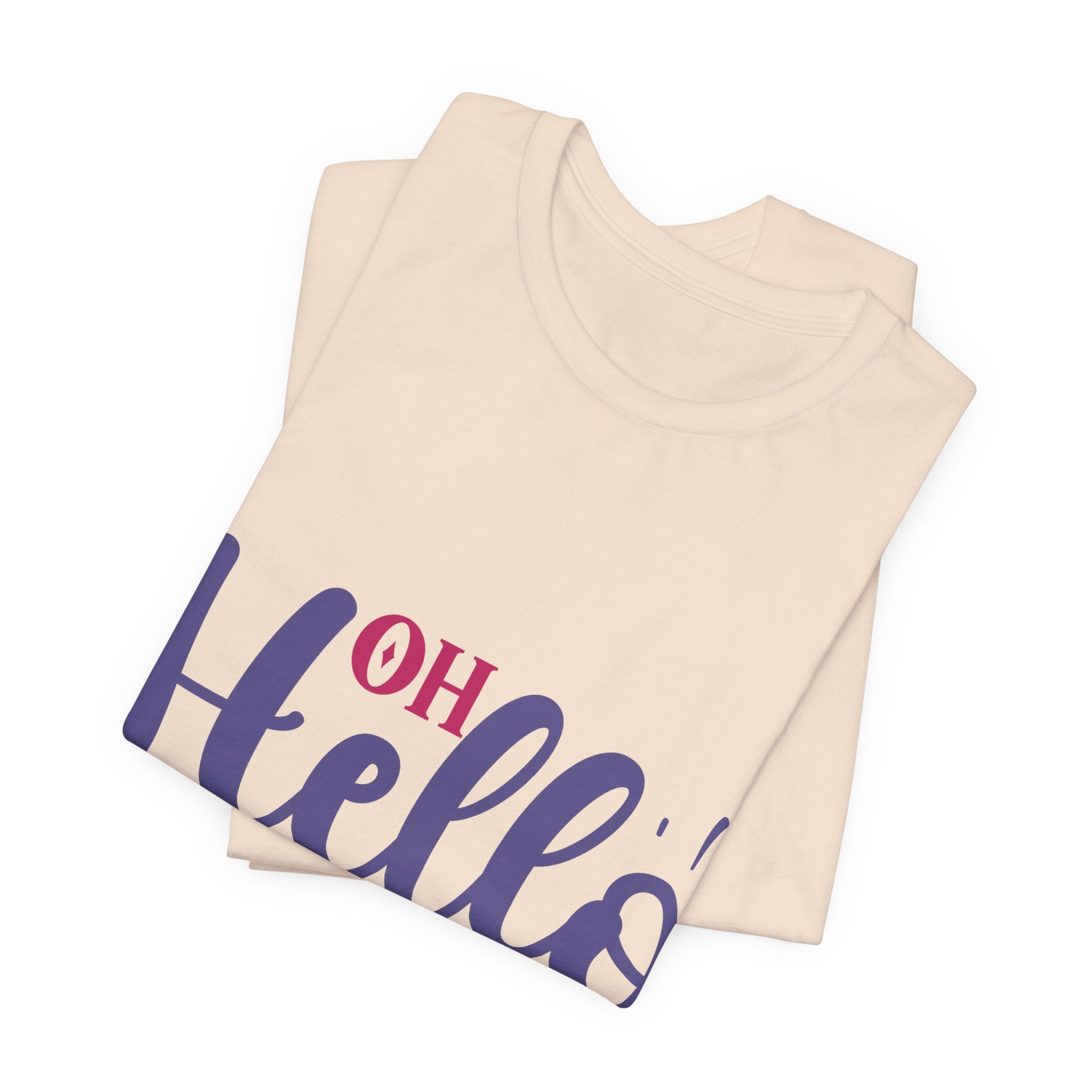 Hello Spring T-Shirt – "Oh Hello Spring" Colorful Graphic Tee for Springtime