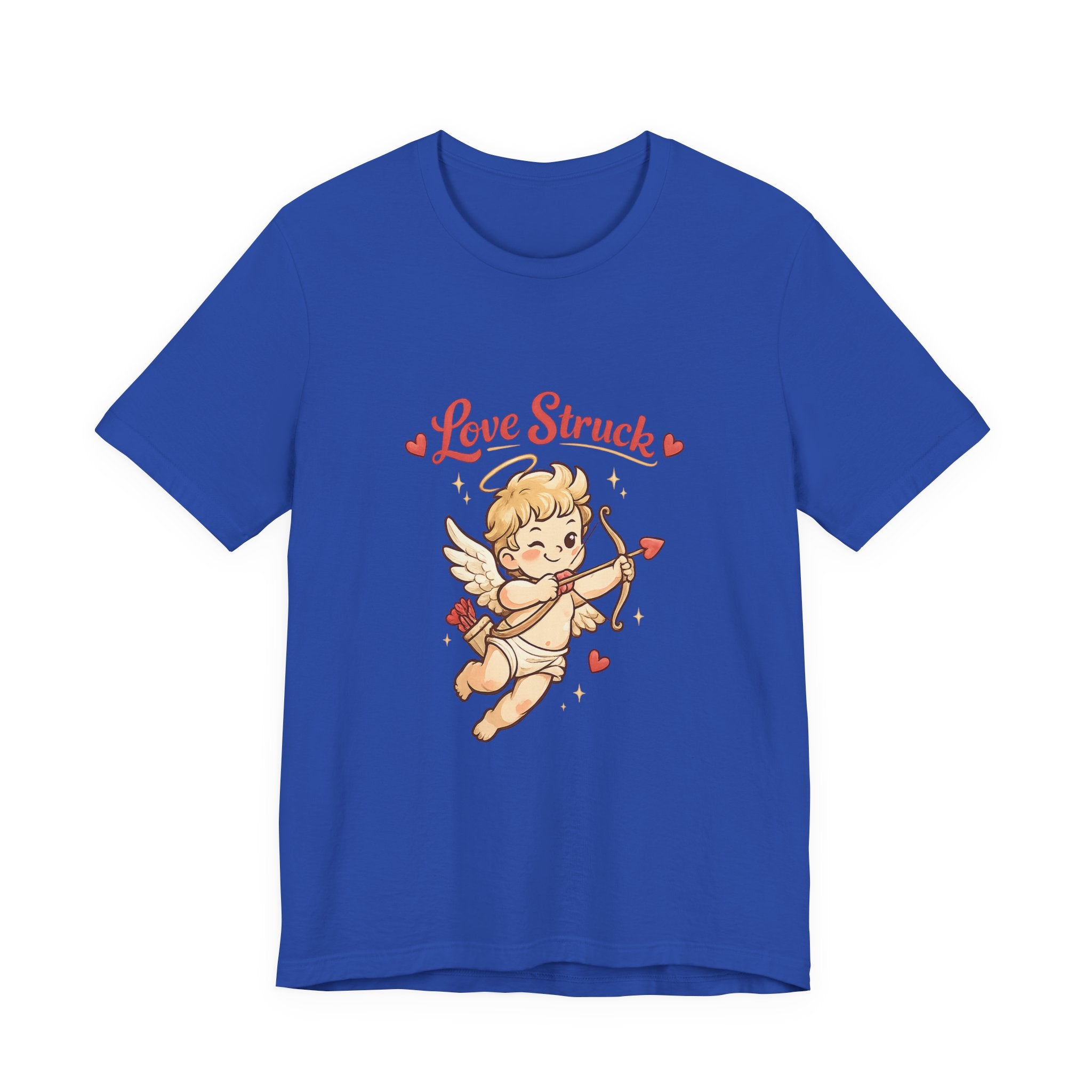 Cupid 'Love Struck' Tee — Cute Vintage Cupid Valentine T-Shirt