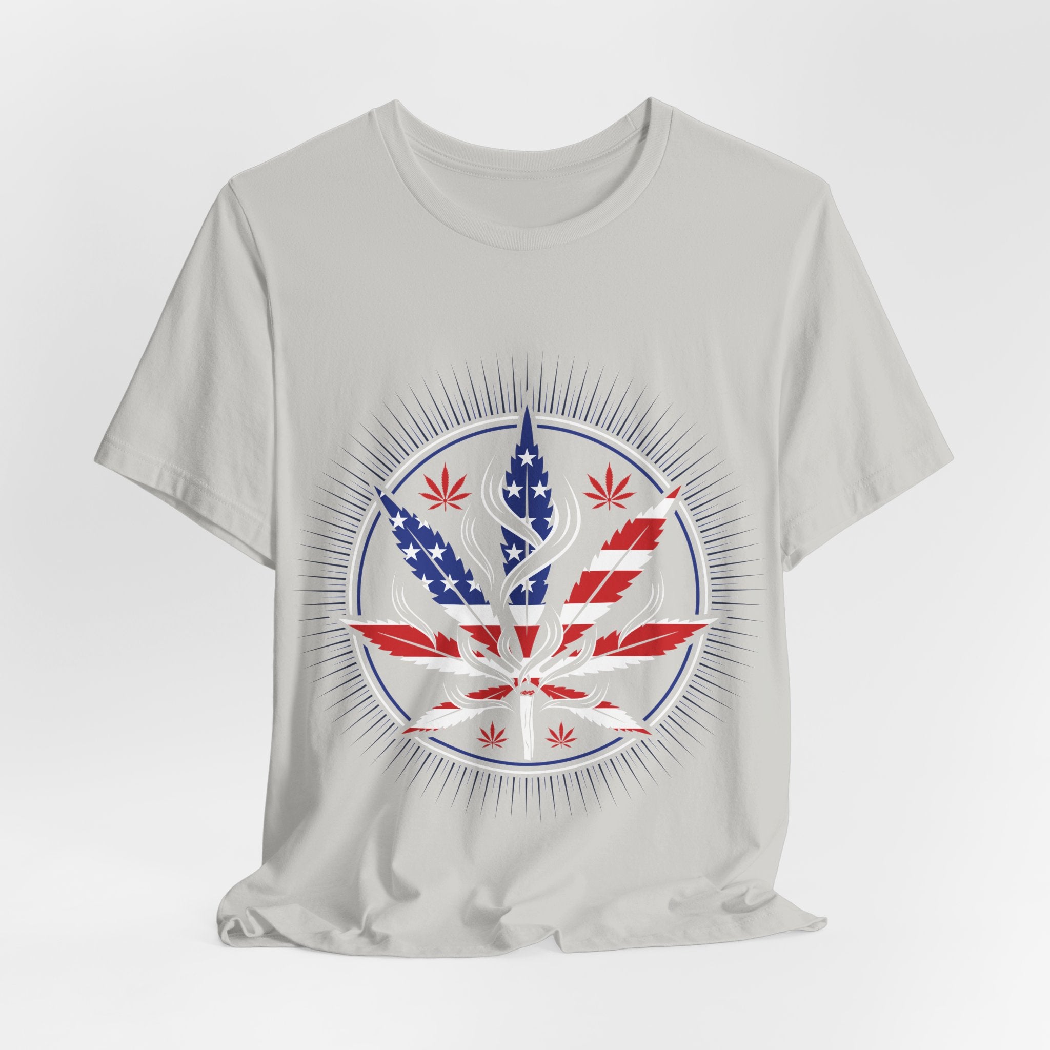Americana Sunburst Leaf Tee