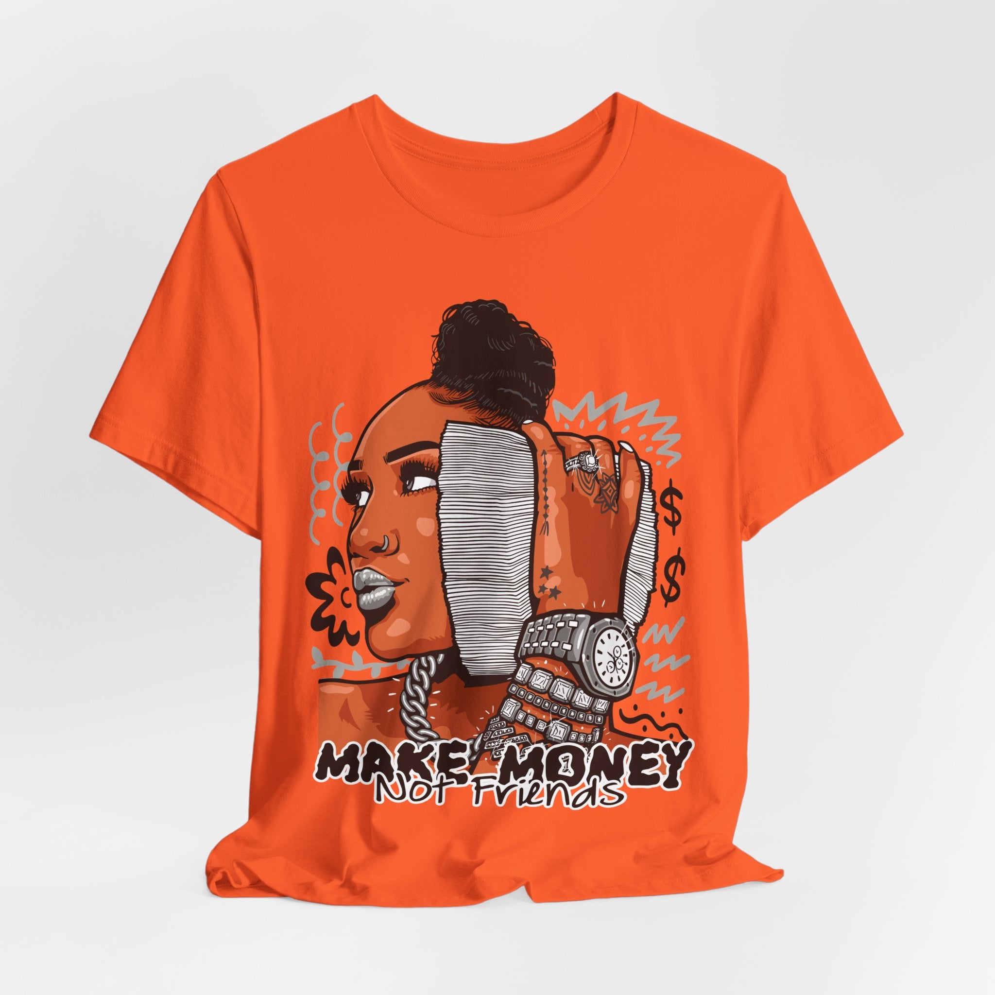Make Money Not Friends Graphic Tee — Urban Streetwear T-Shirt