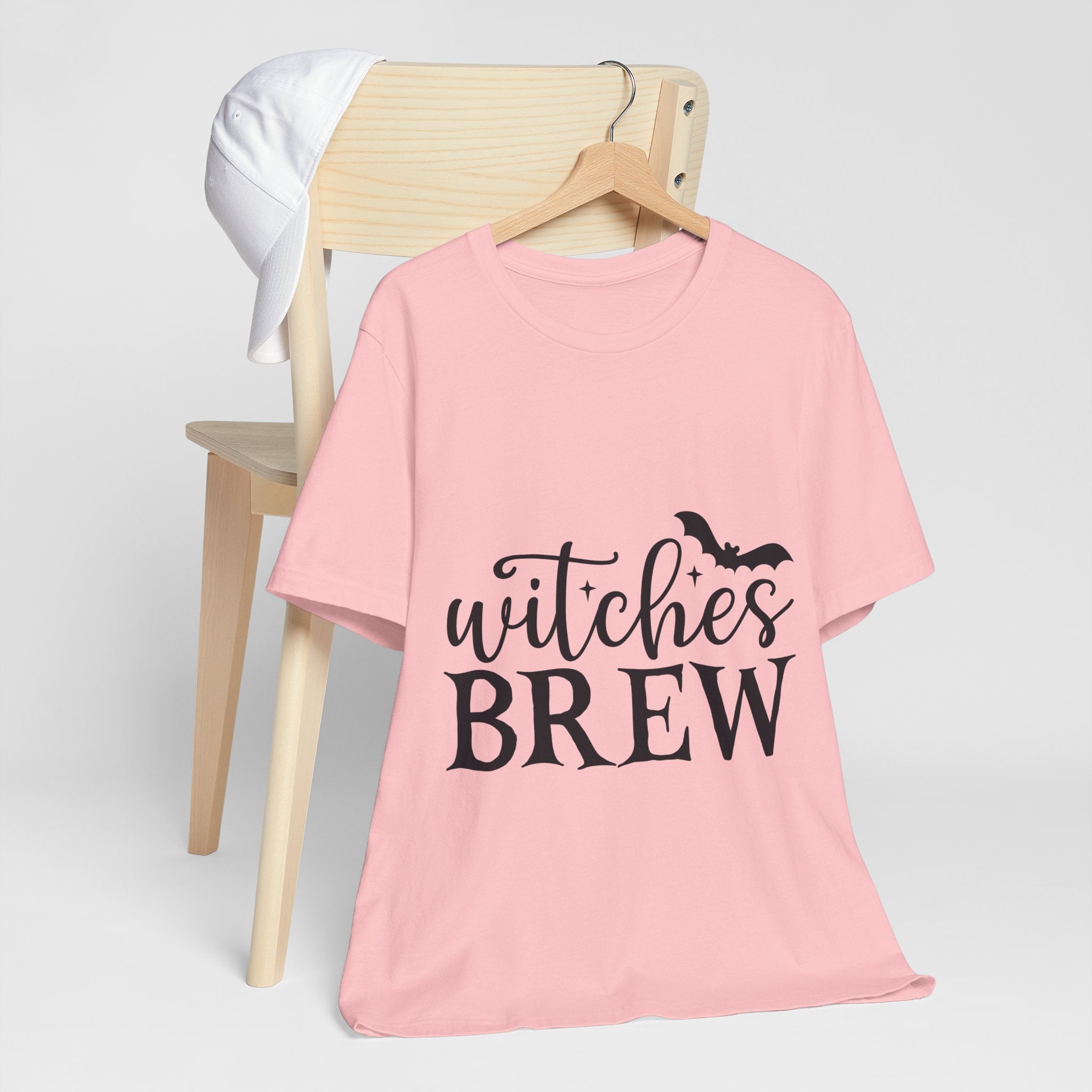 Witches Brew Halloween Tee — Spooky Bat Graphic T-Shirt