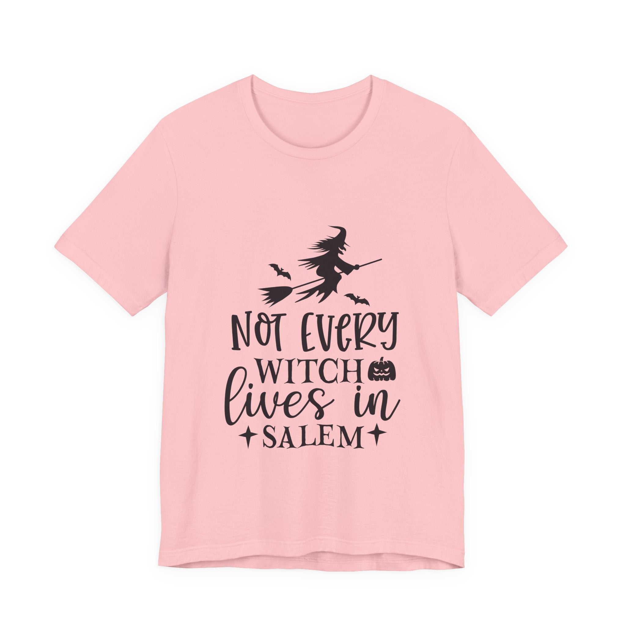 Witch T-Shirt "Not Every Witch Lives in Salem" – Halloween Witchy Graphic Tee